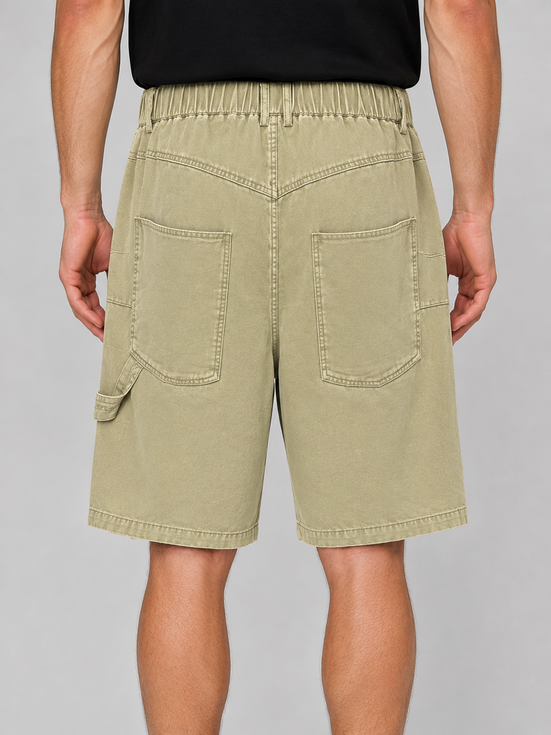 מכנס קצר וויב Classic Oversize Cargo גברים