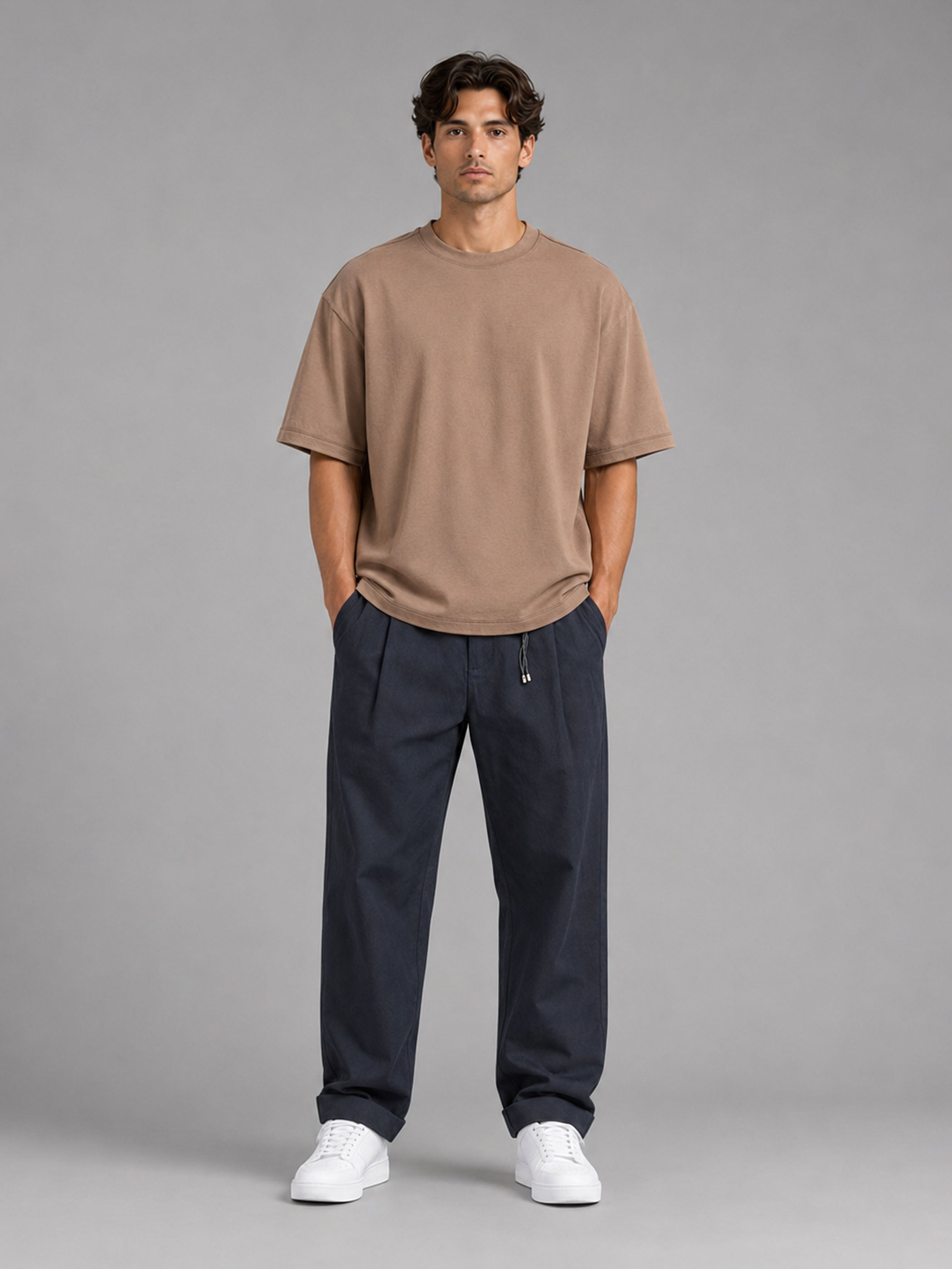 חולצת טישירט קצרה וויב Over Shirt Back Metal גברים