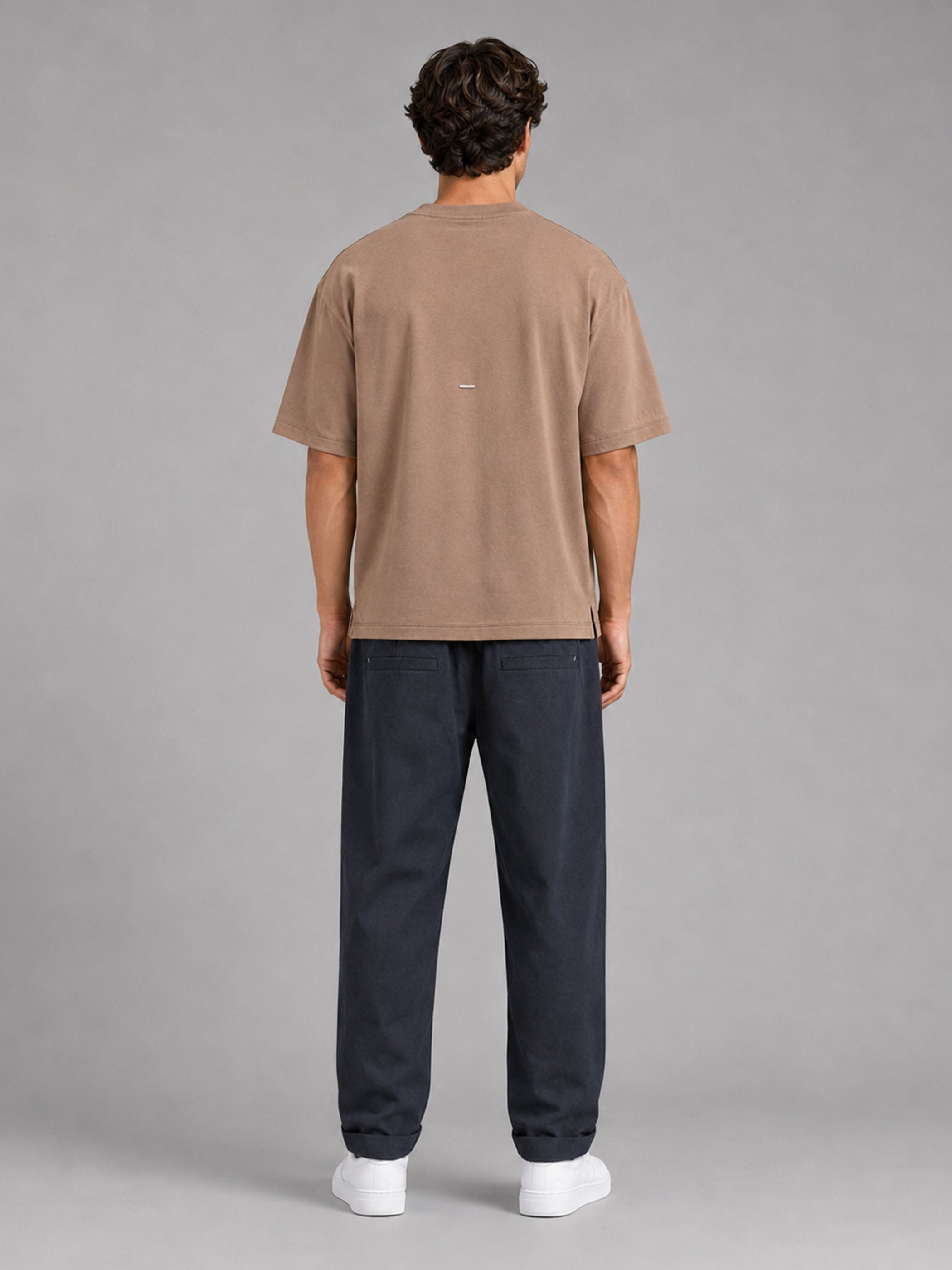 חולצת טישירט קצרה וויב Over Shirt Back Metal גברים