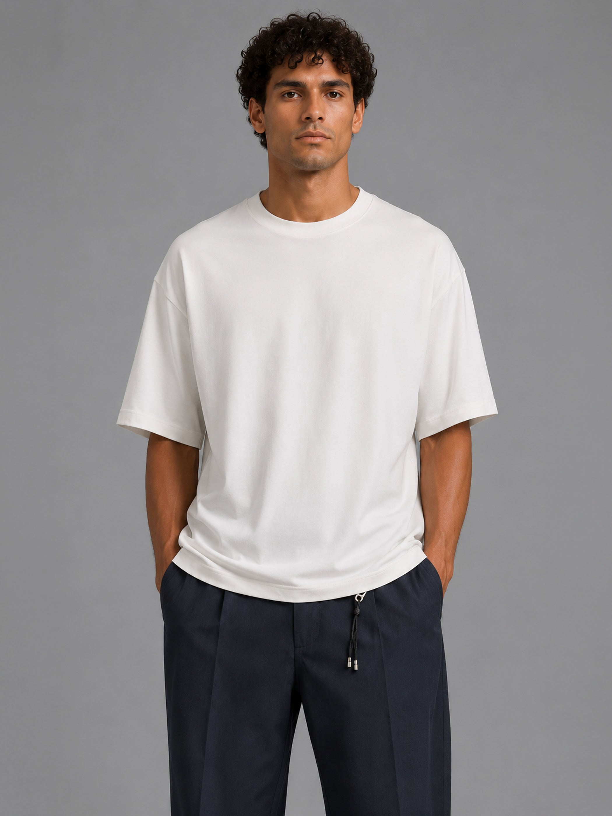חולצת טישירט קצרה וויב Over Shirt Back Metal גברים