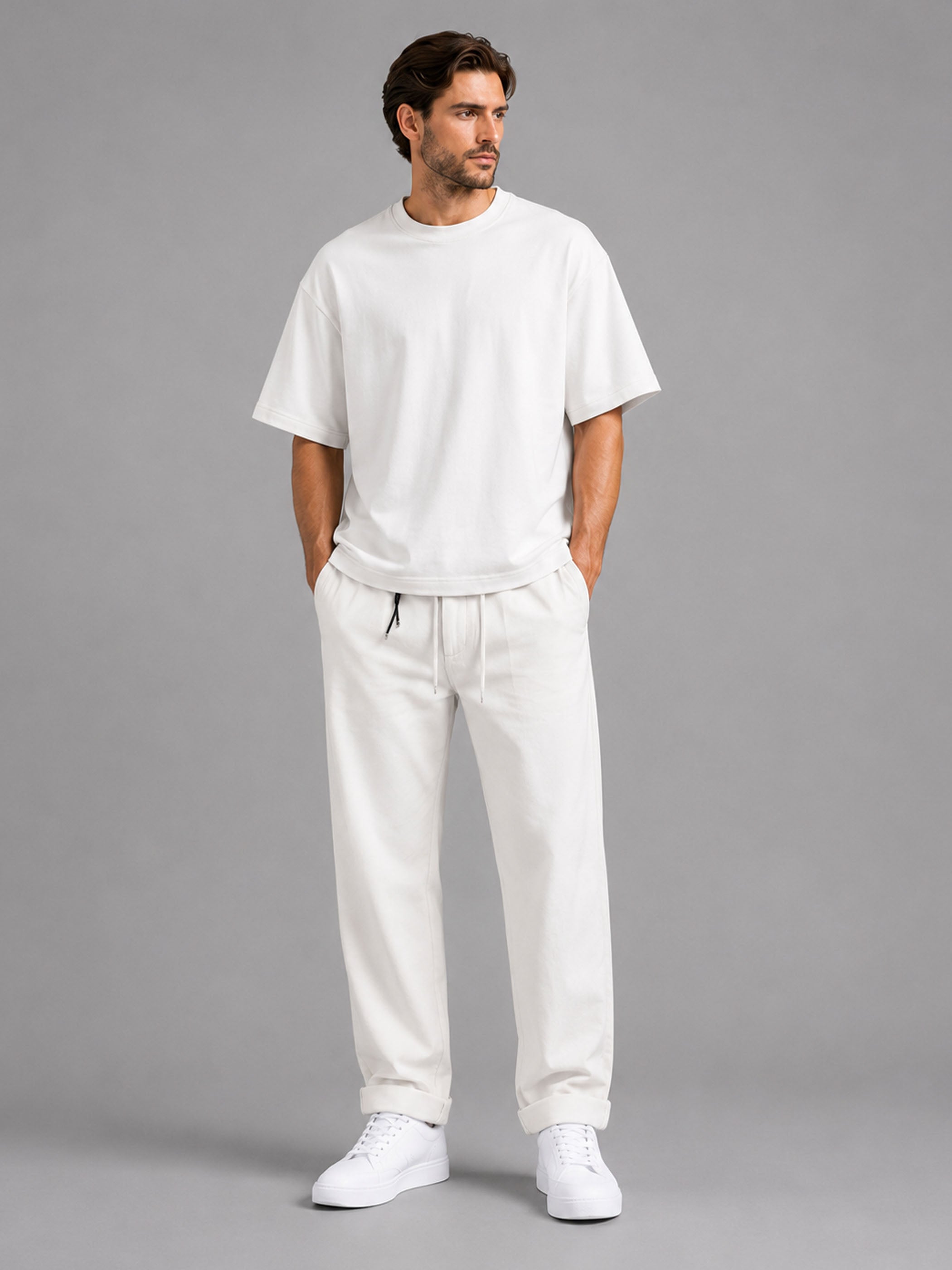 חולצת טישירט קצרה וויב Over Shirt Back Metal גברים