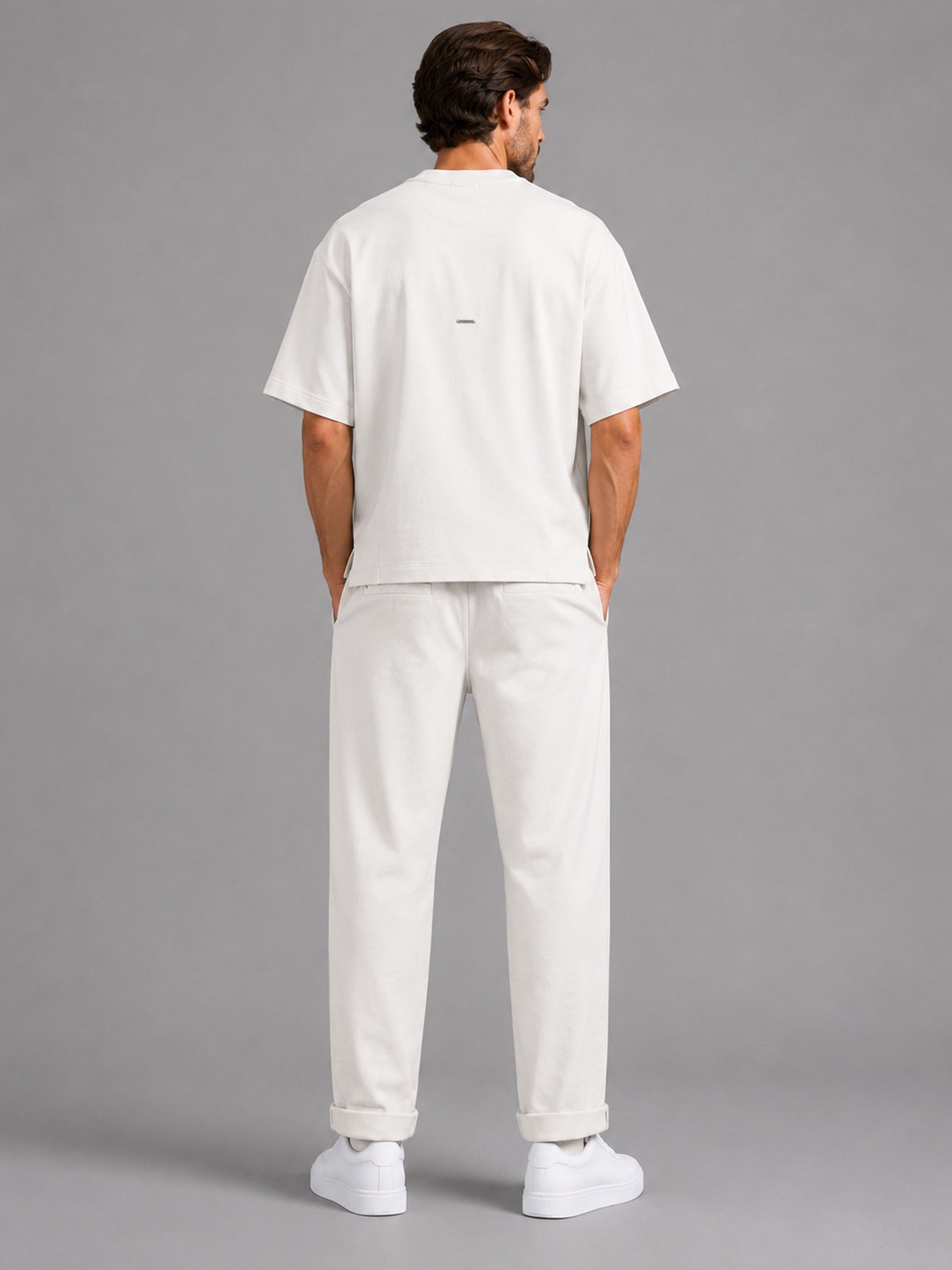 חולצת טישירט קצרה וויב Over Shirt Back Metal גברים