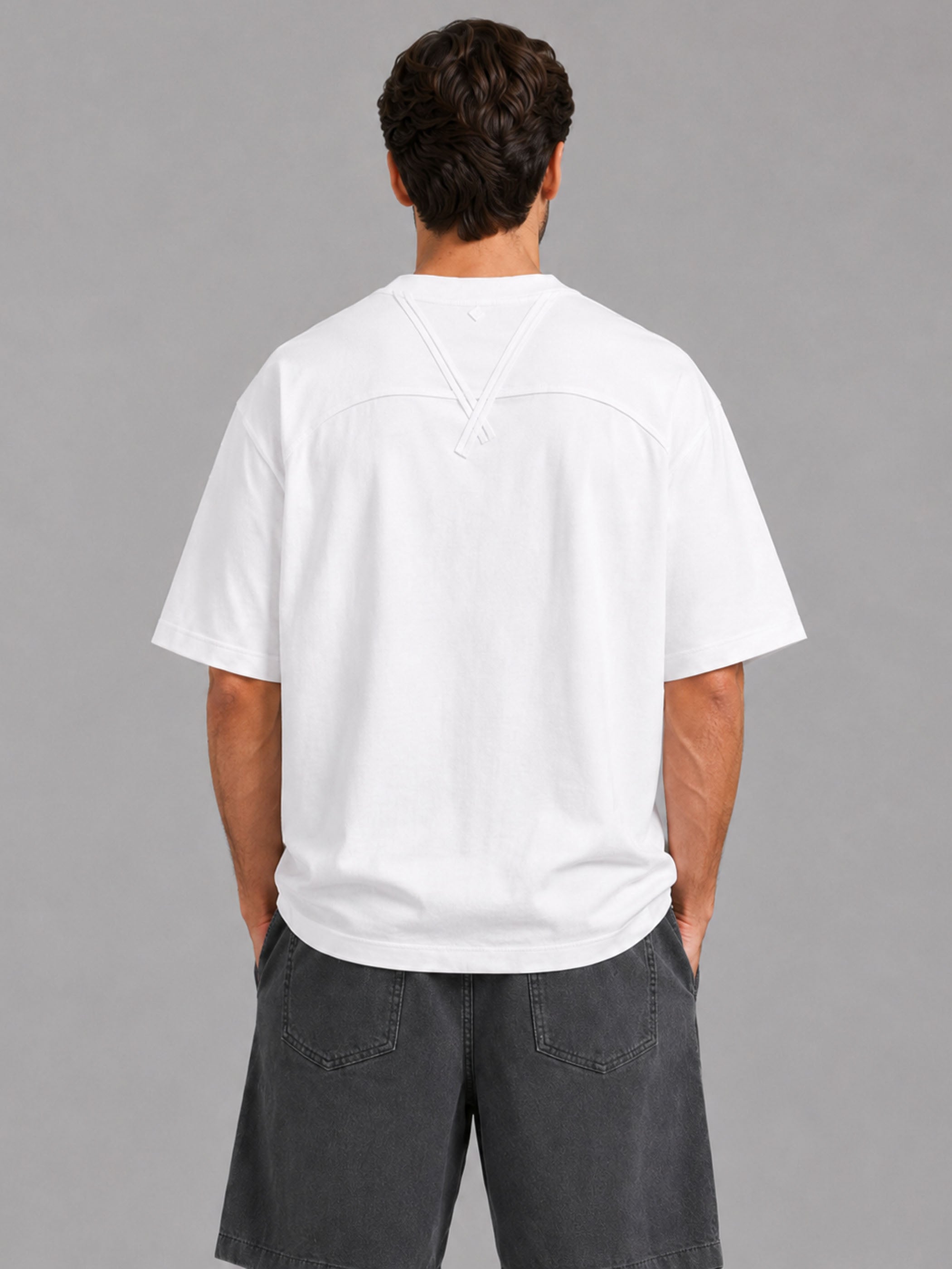 חולצת טישירט קצרה וויב Over Shirt Classic גברים