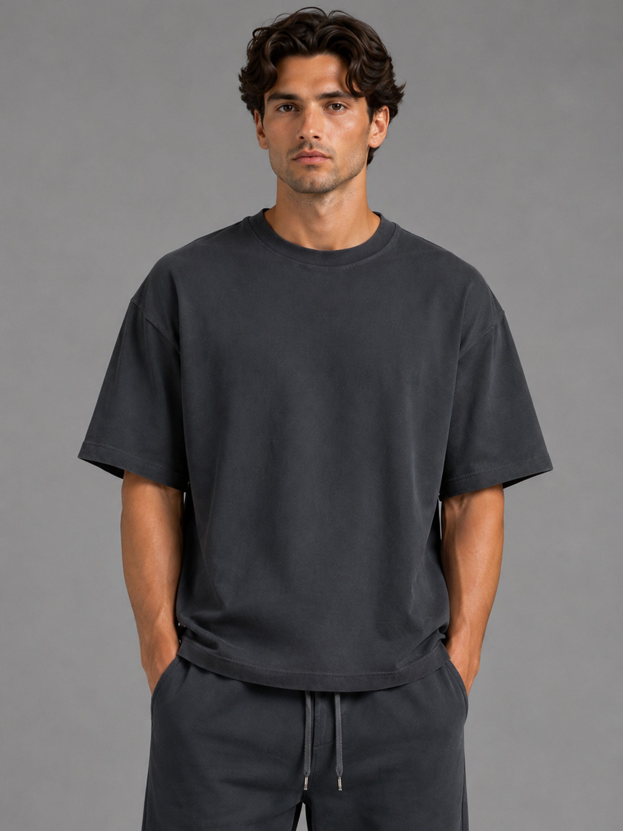 חולצת טישירט קצרה וויב Over Shirt Classic גברים