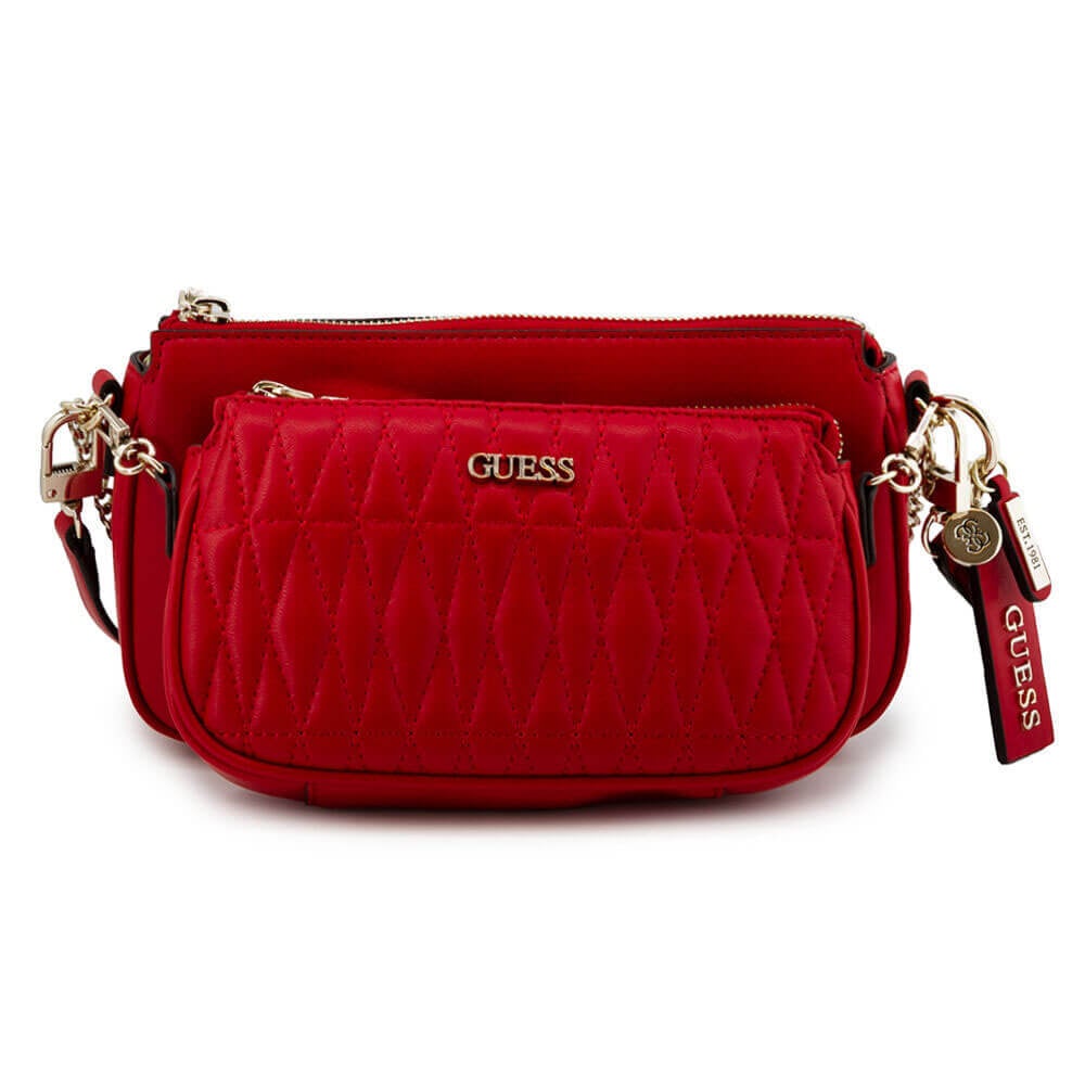 תיק צד Guess נשים Arie Double Pouch Crossbody