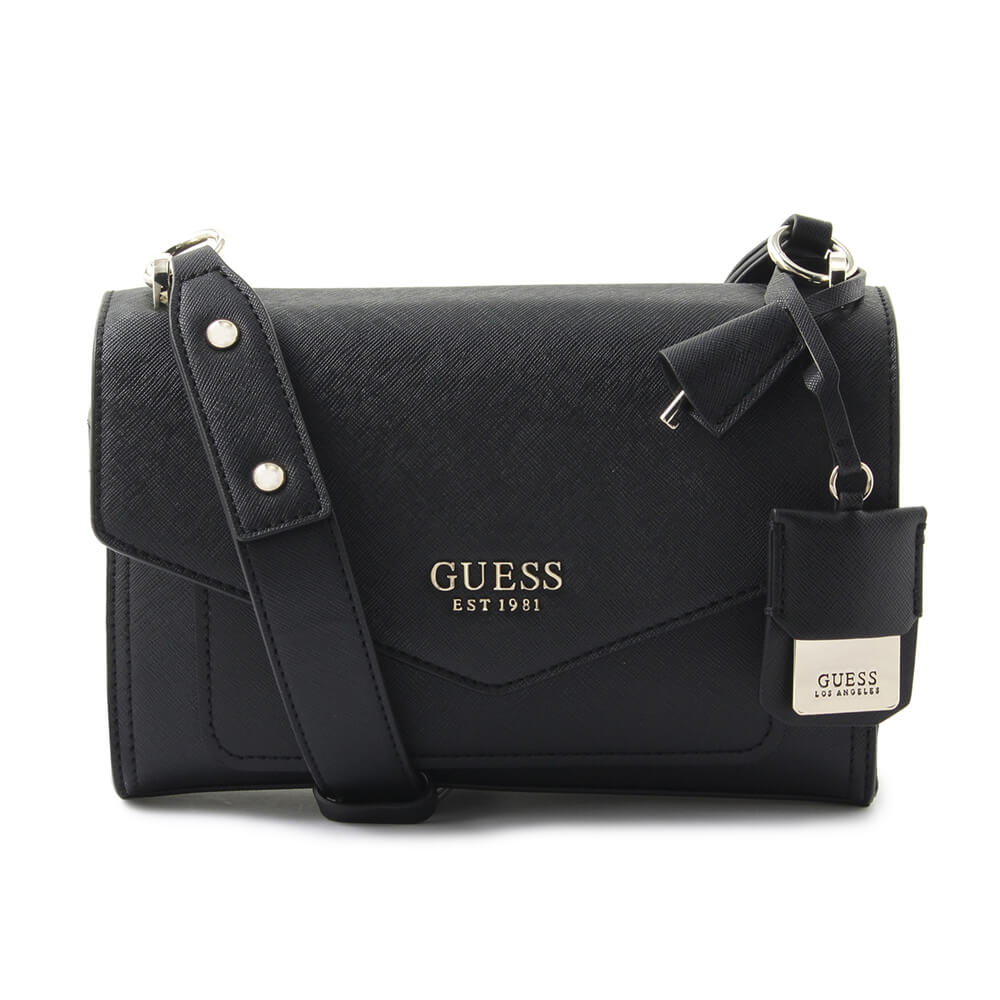 תיק צד GUESS נשים Georgiana Crossbody Flap