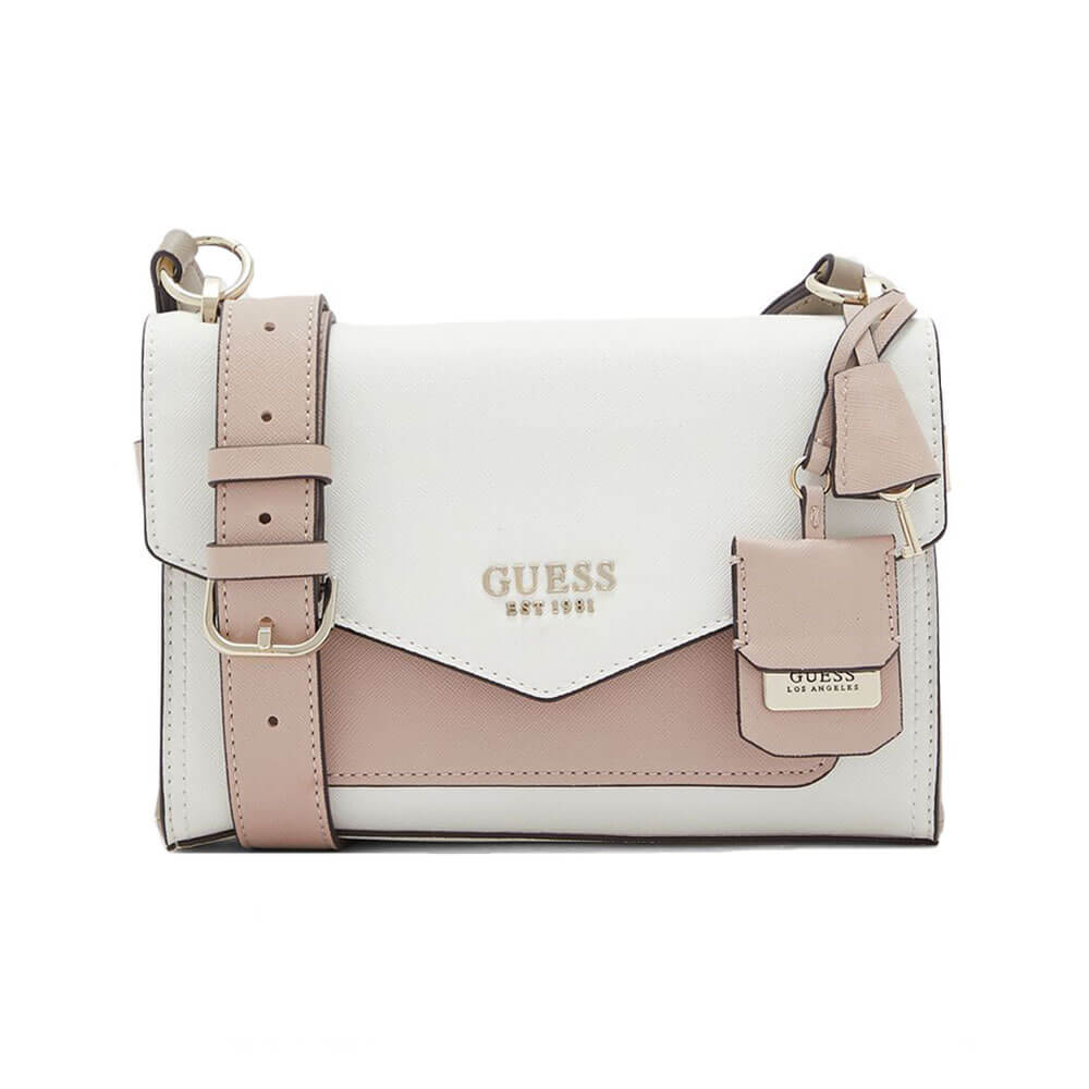 תיק צד GUESS נשים Georgiana Crossbody Flap