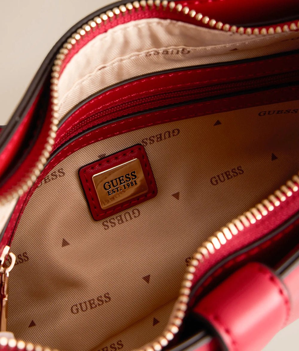 תיק Guess Carrie Top Zip Shoulder Bag נשים