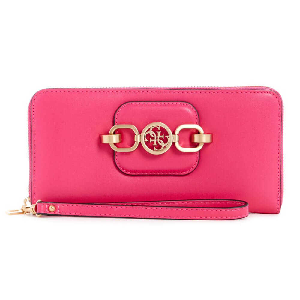 ארנק Guess נשים Hensely Zip-Around Wallet