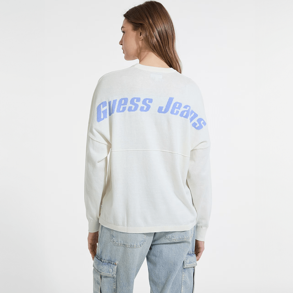 סווטשירט Guess Logo Crewneck נשים