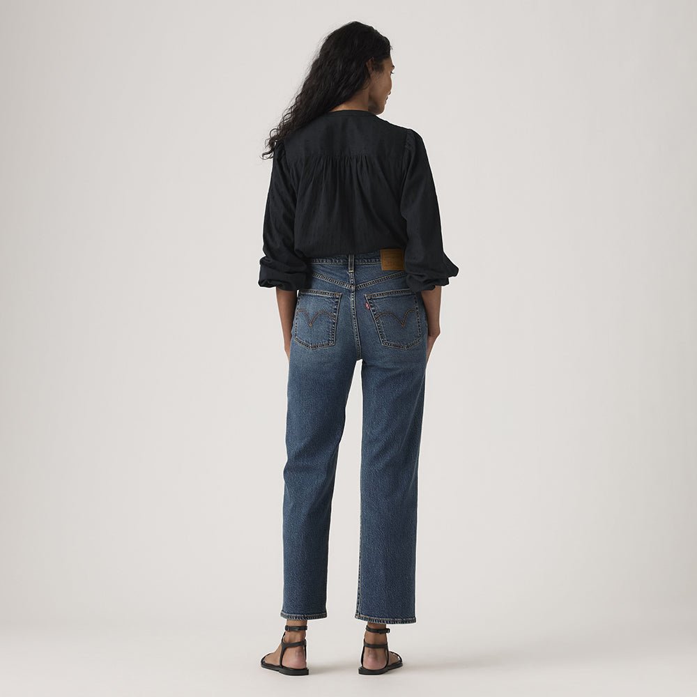 ג'ינס ליוויס Ribcage Straight Ankle Lightweight נשים