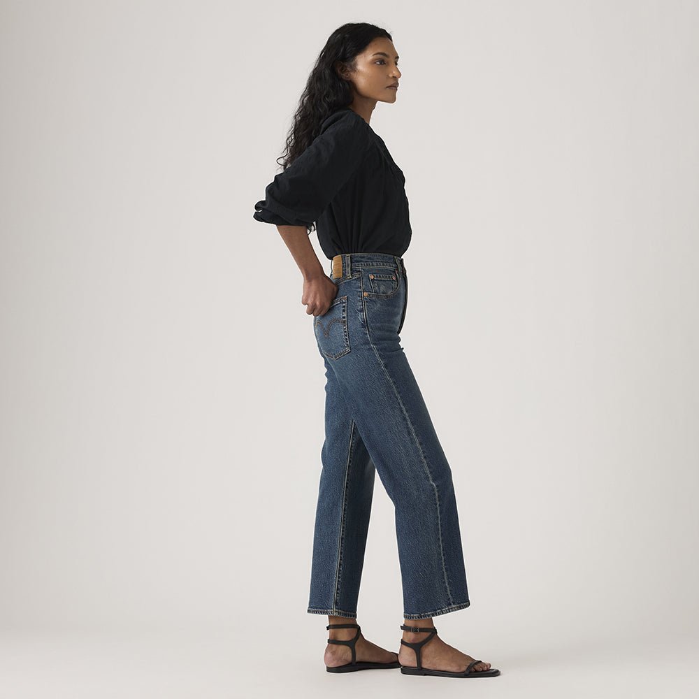 ג'ינס ליוויס Ribcage Straight Ankle Lightweight נשים