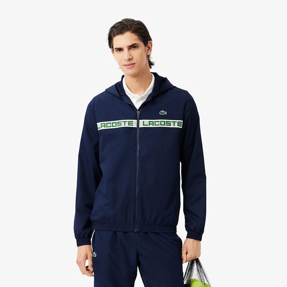 חליפת לקוסט Logo Stripe Tennis גברים