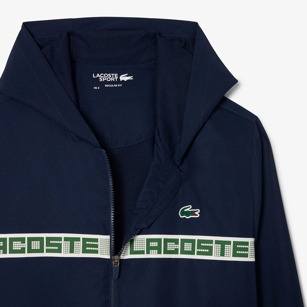 חליפת לקוסט Logo Stripe Tennis גברים