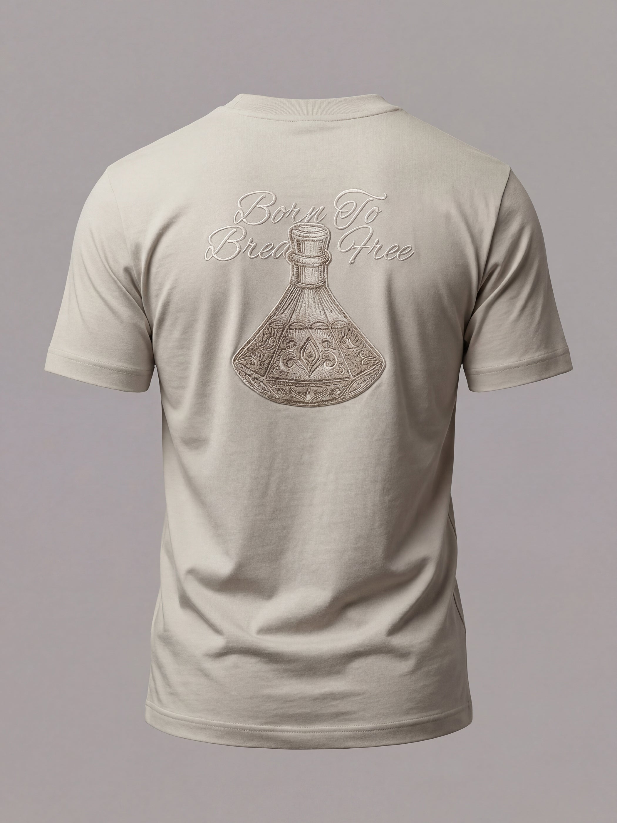 חולצת טישירט קצרה אליקסיר Back Embroidery גברים