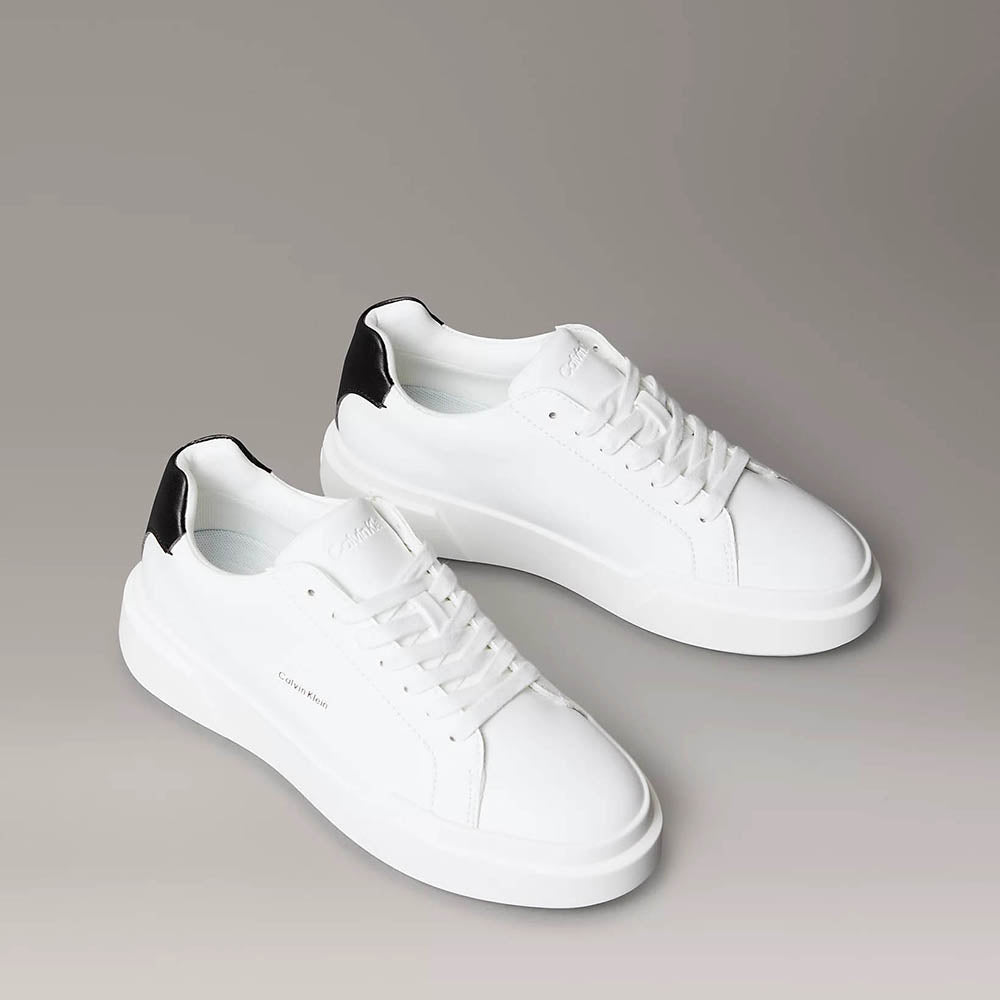 נעלי קלווין קליין Leather Durable Traction NYC Trainers נשים