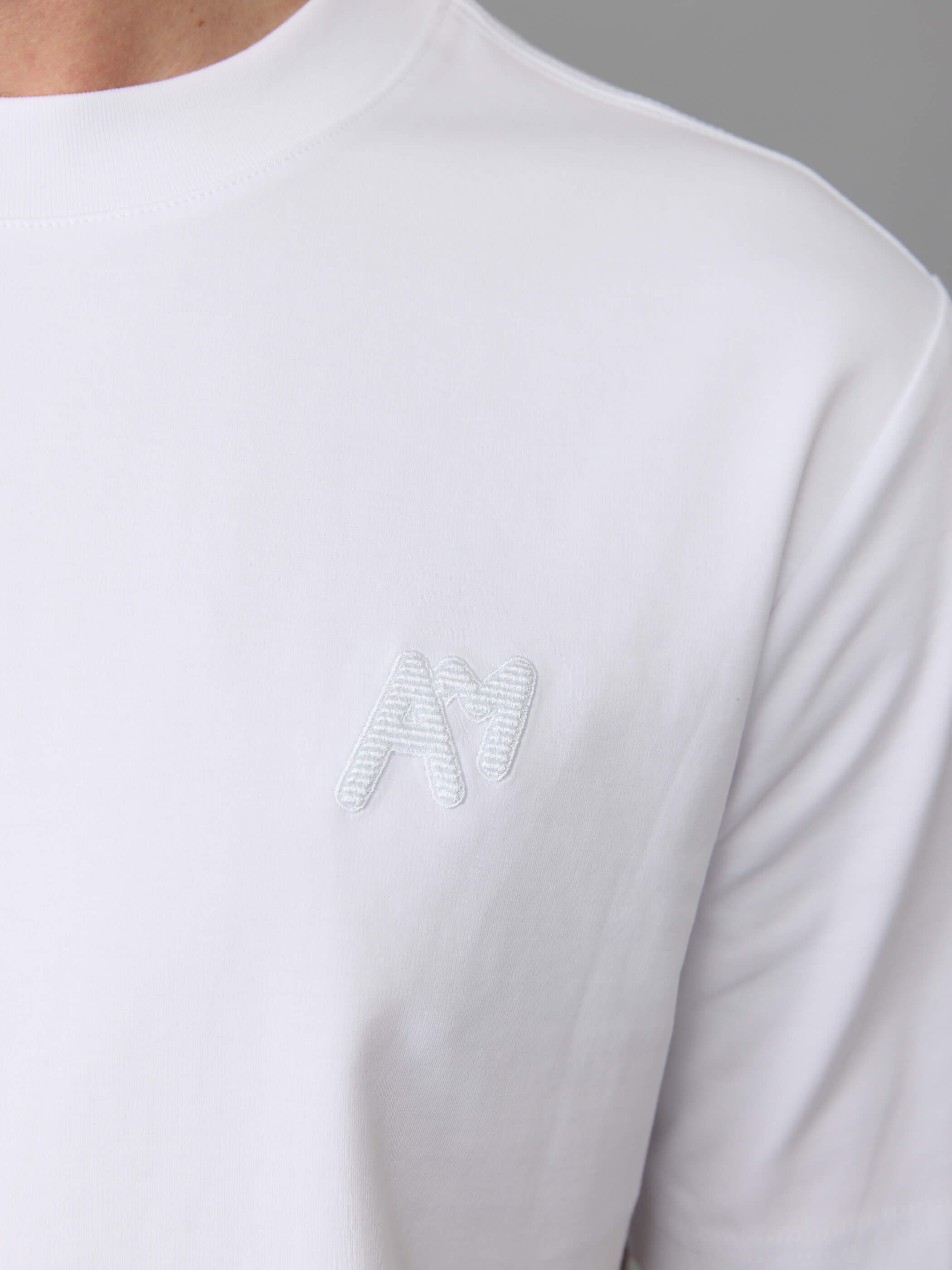 חולצת טישירט קצרה אלדו מורו Back Embroidered Logo גברים