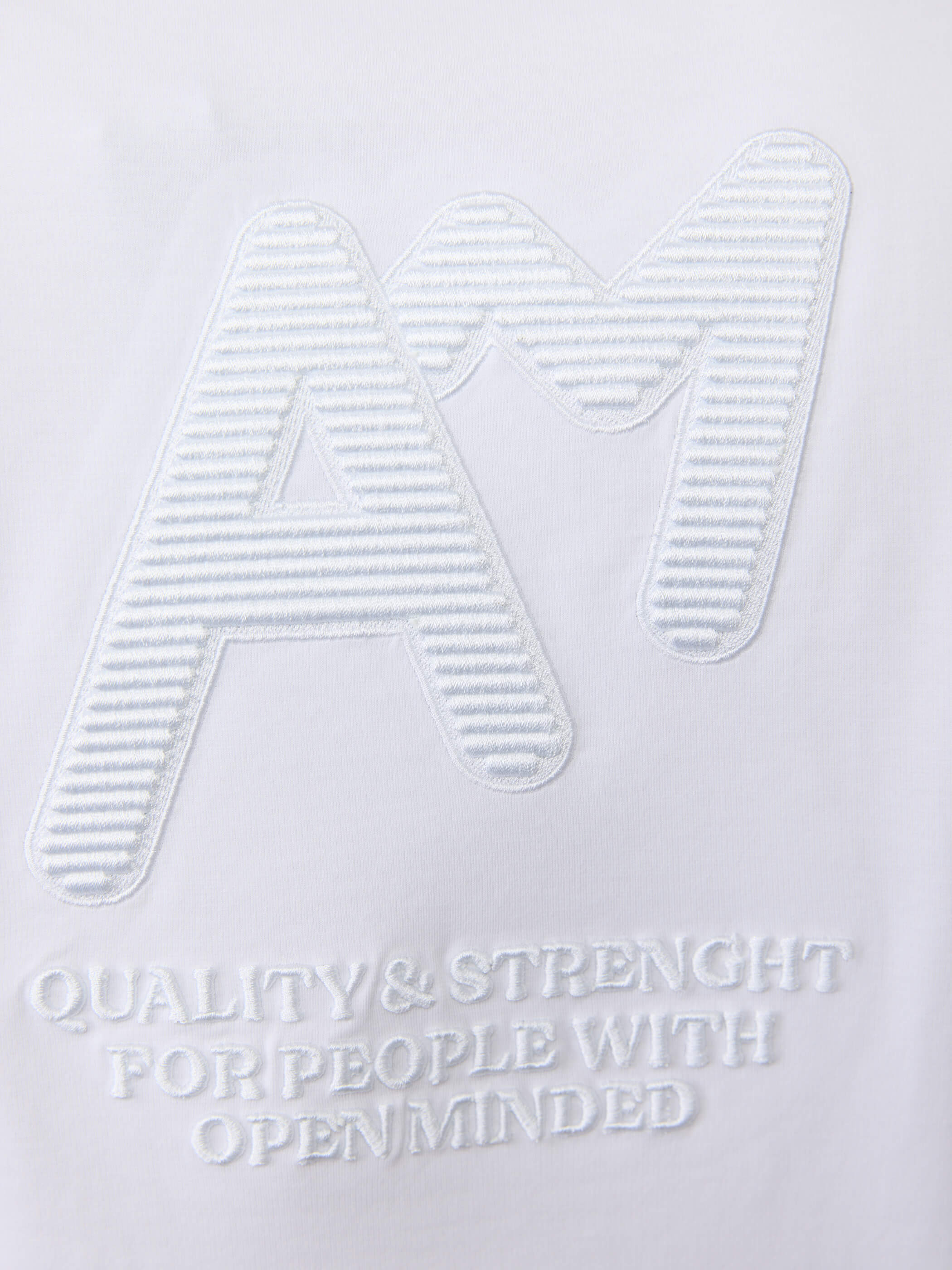 חולצת טישירט קצרה אלדו מורו Back Embroidered Logo גברים