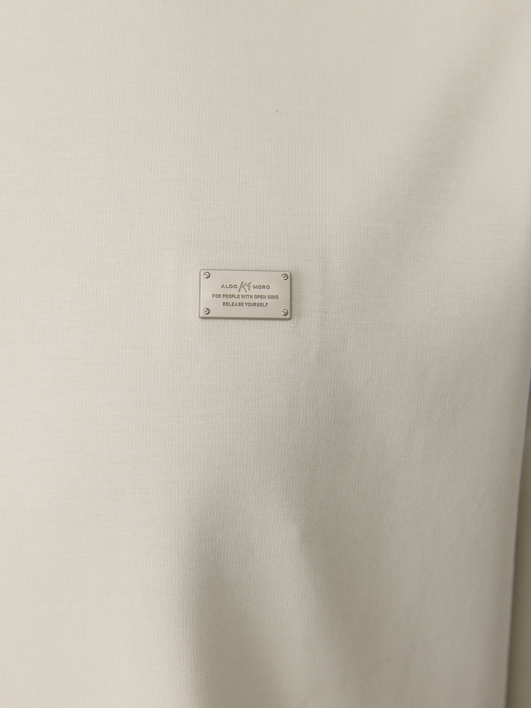 חולצת טישירט קצרה אלדו מורו Metal Plate גברים