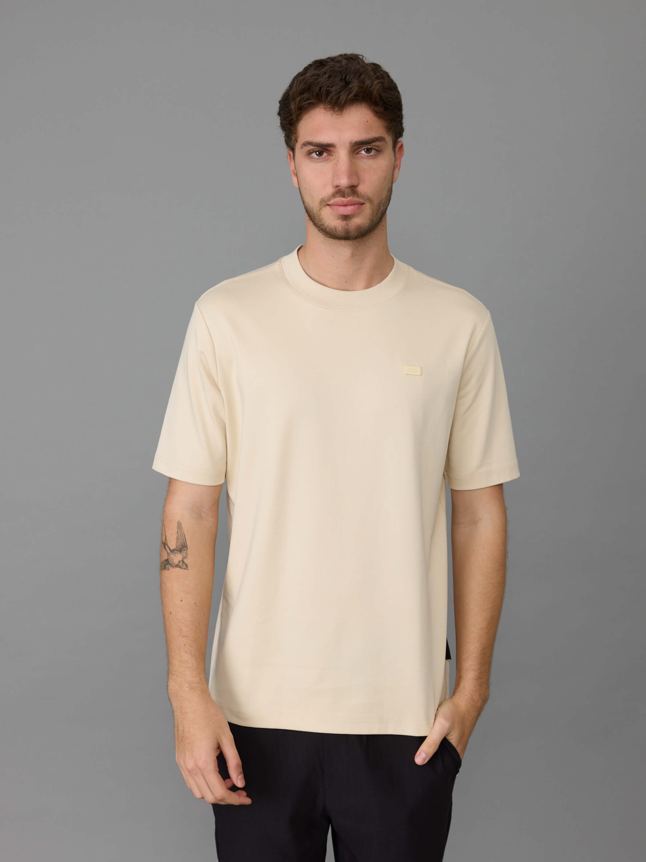 חולצת טישירט קצרה אלדו מורו Metal Plate גברים