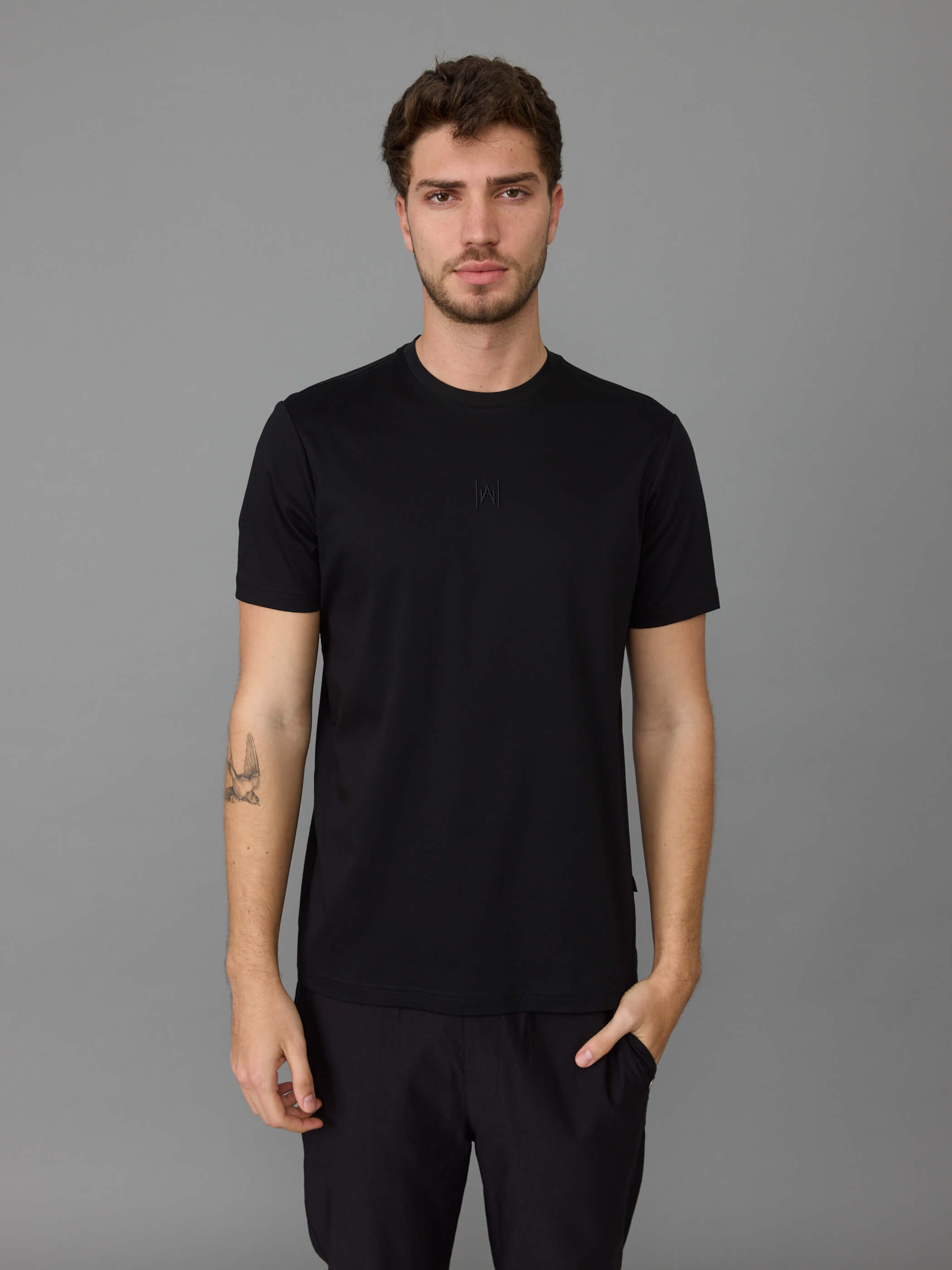 חולצת טישירט קצרה אלדו מורו Back Logo Letters גברים