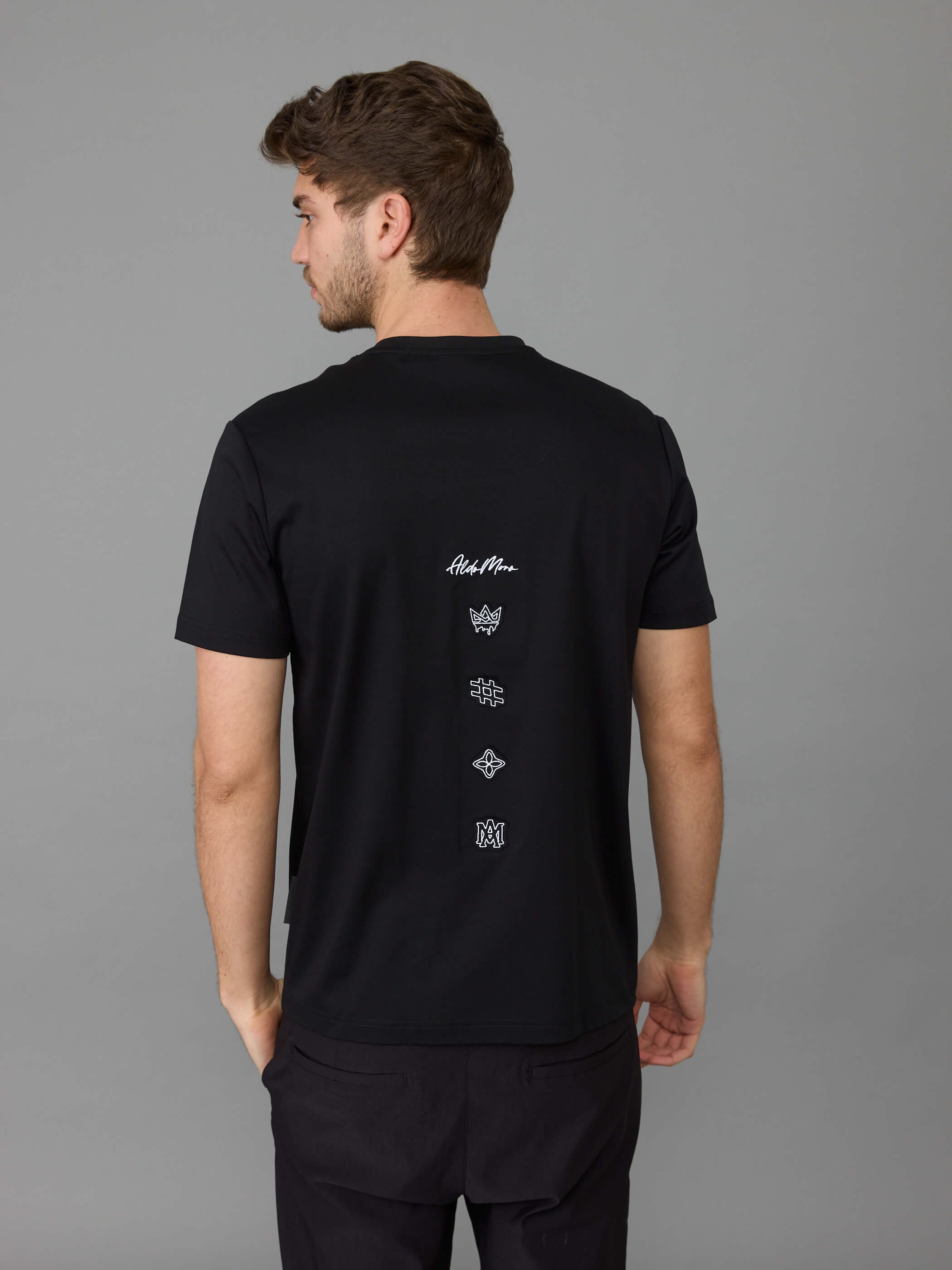 חולצת טישירט קצרה אלדו מורו 4 Back Patches גברים