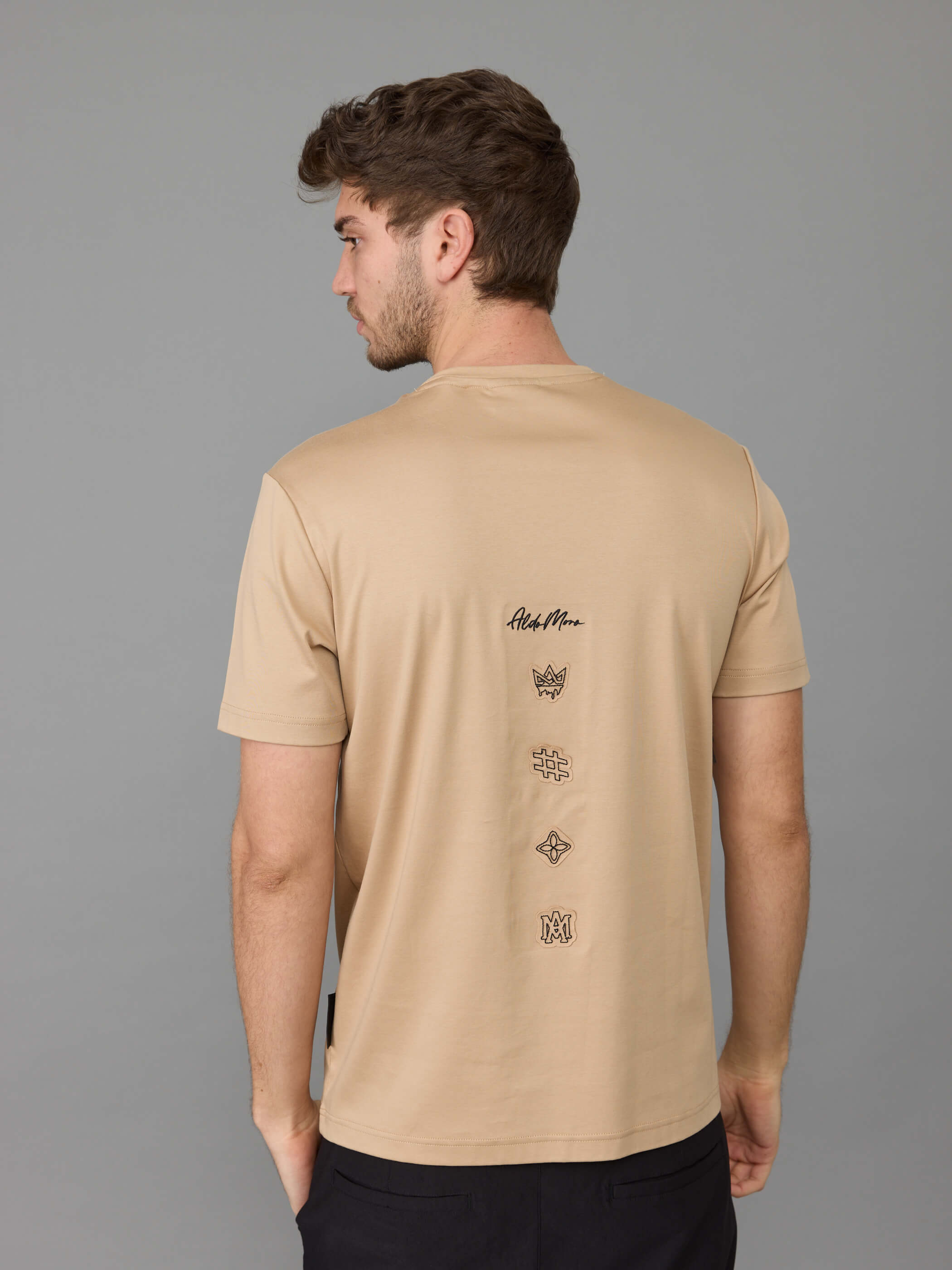 חולצת טישירט קצרה אלדו מורו 4 Back Patches גברים