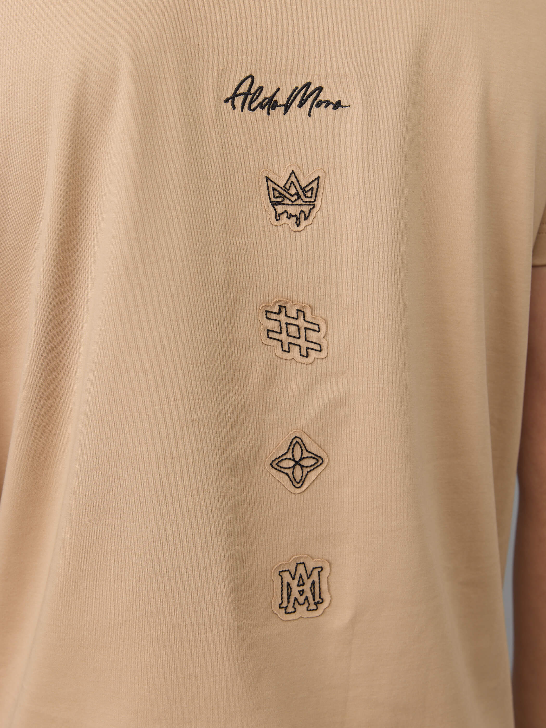 חולצת טישירט קצרה אלדו מורו 4 Back Patches גברים