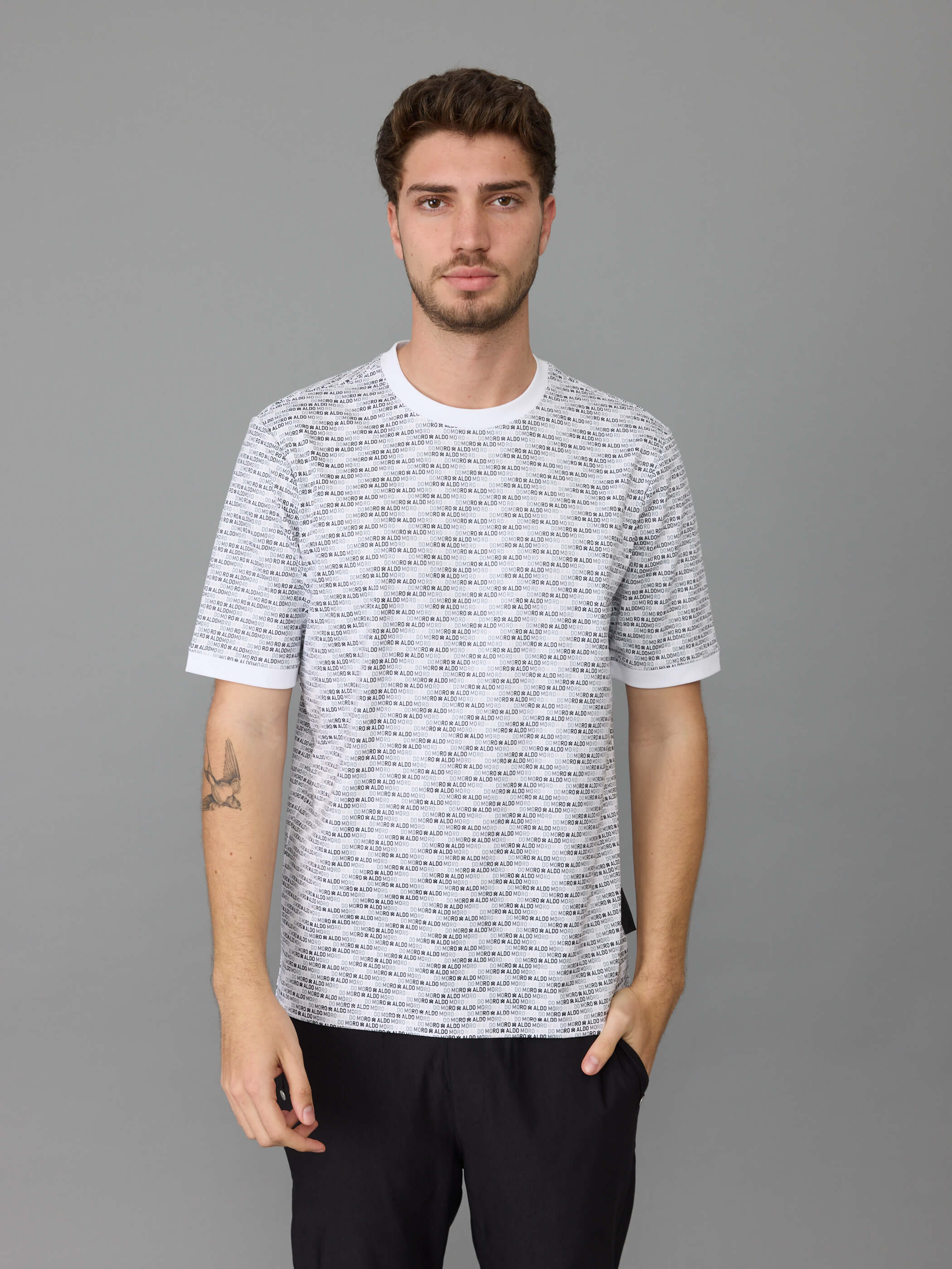 חולצת טישירט קצרה אלדו מורו All Over Print גברים