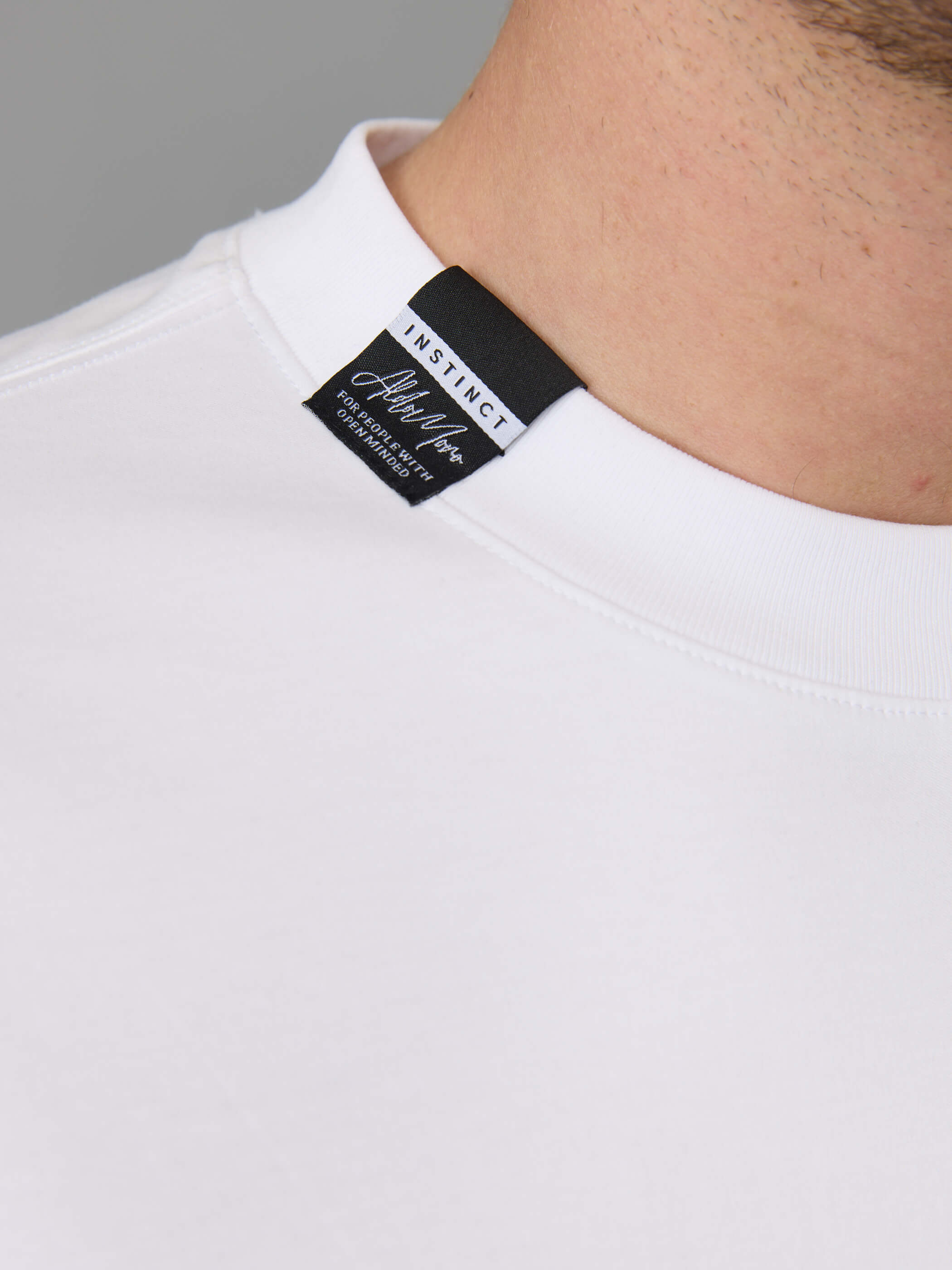 חולצת טישירט קצרה אלדו מורו Label Collar גברים