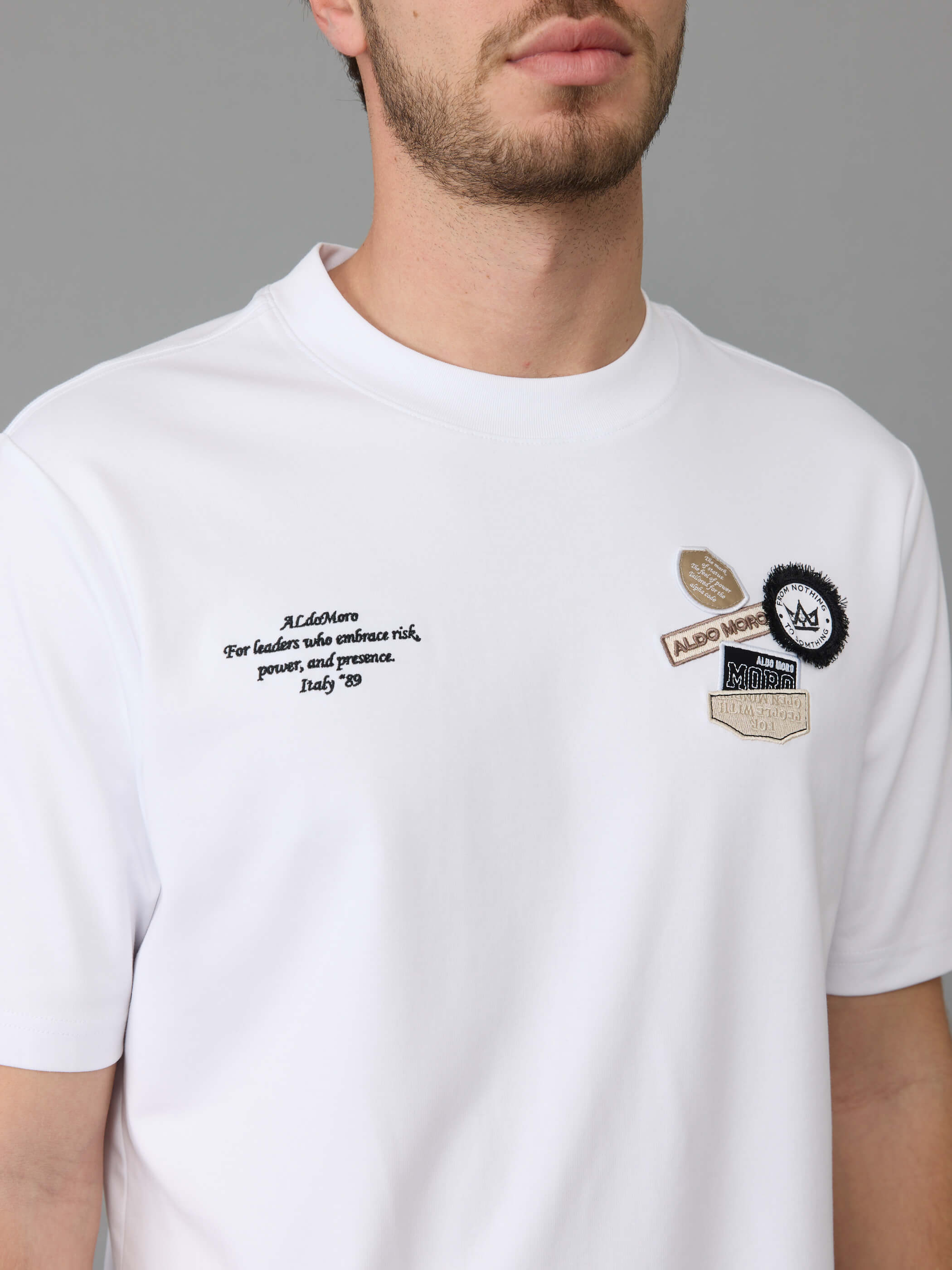 חולצת טישירט קצרה אלדו מורו Chest Patches גברים