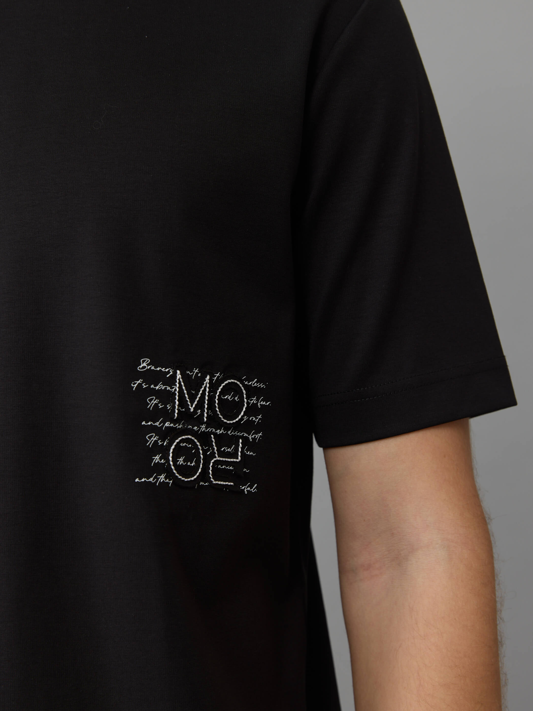 חולצת טישירט קצרה אלדו מורו Back Large Letters גברים