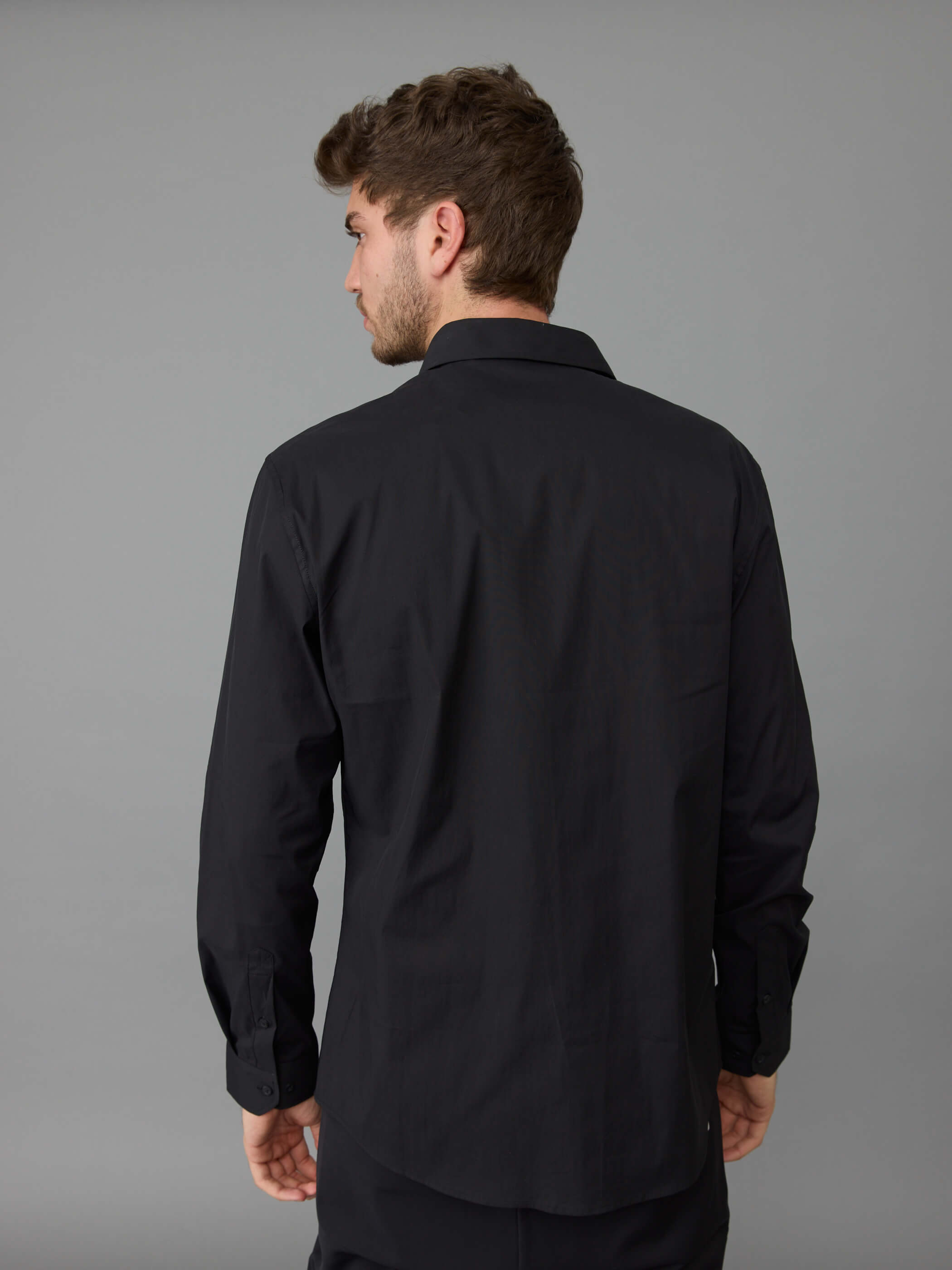 חולצה מכופתרת אלדו מורו Signature Embroidery גברים