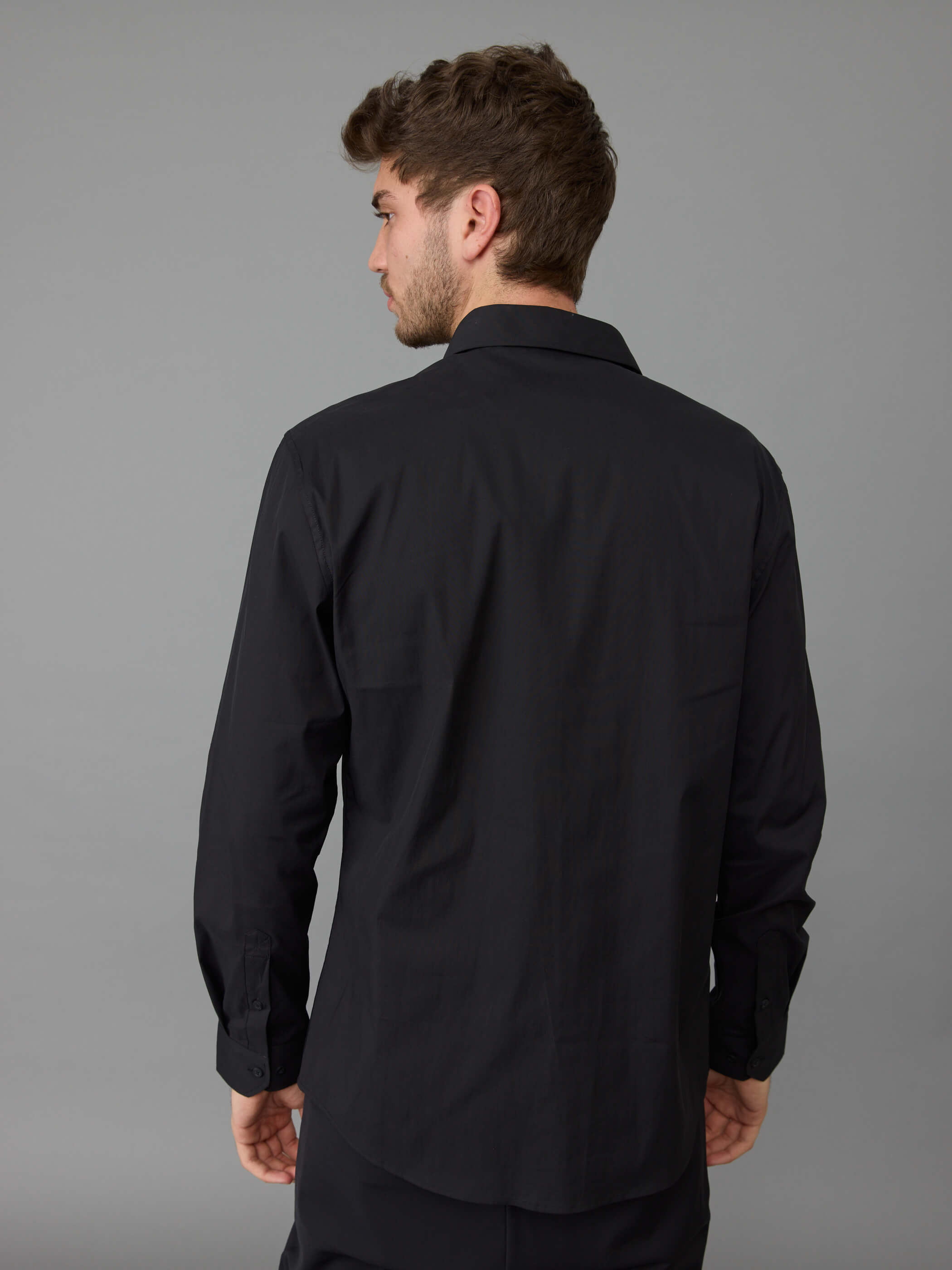 חולצה מכופתרת אלדו מורו Signature Embroidery גברים