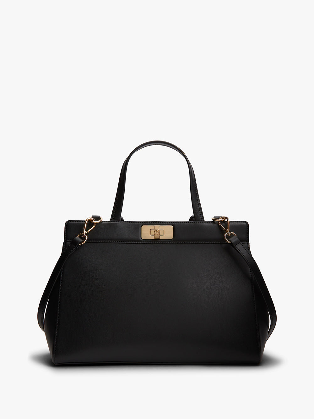 תיק טומי הילפיגר Modern Turn Lock Satchel נשים