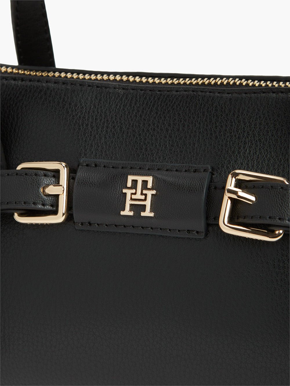 תיק טומי הילפיגר Buckle Strap Crossbody Tote נשים