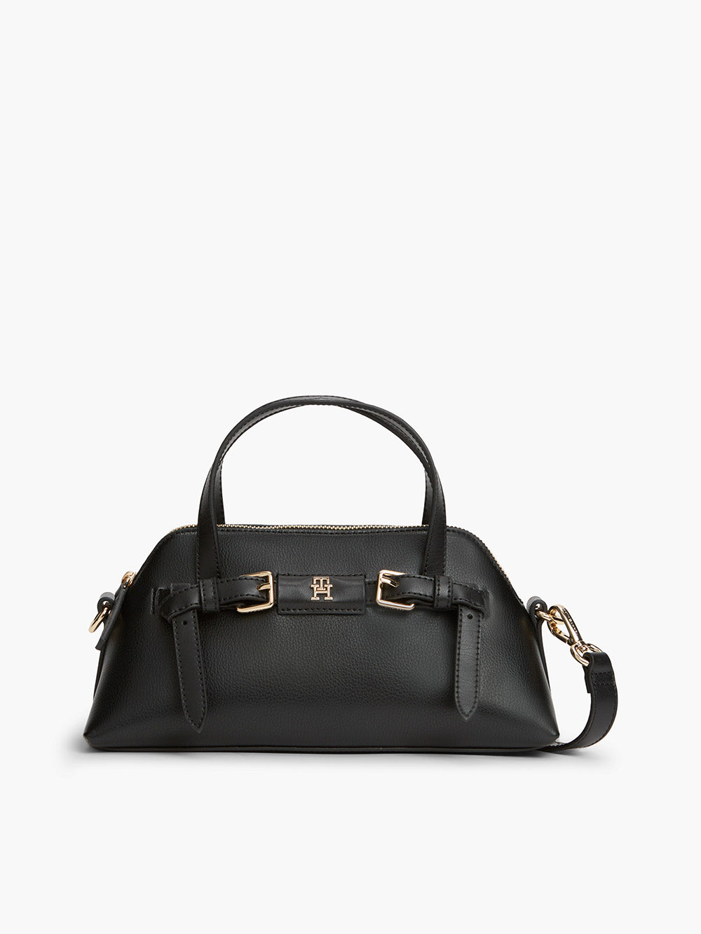 תיק טומי הילפיגר Buckle Strap Crossbody Tote נשים