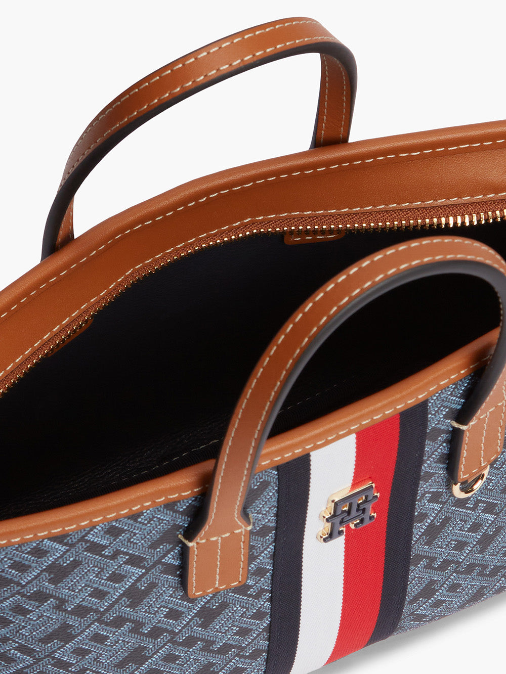 תיק טומי הילפיגר Monoplay Crossbody Tote נשים
