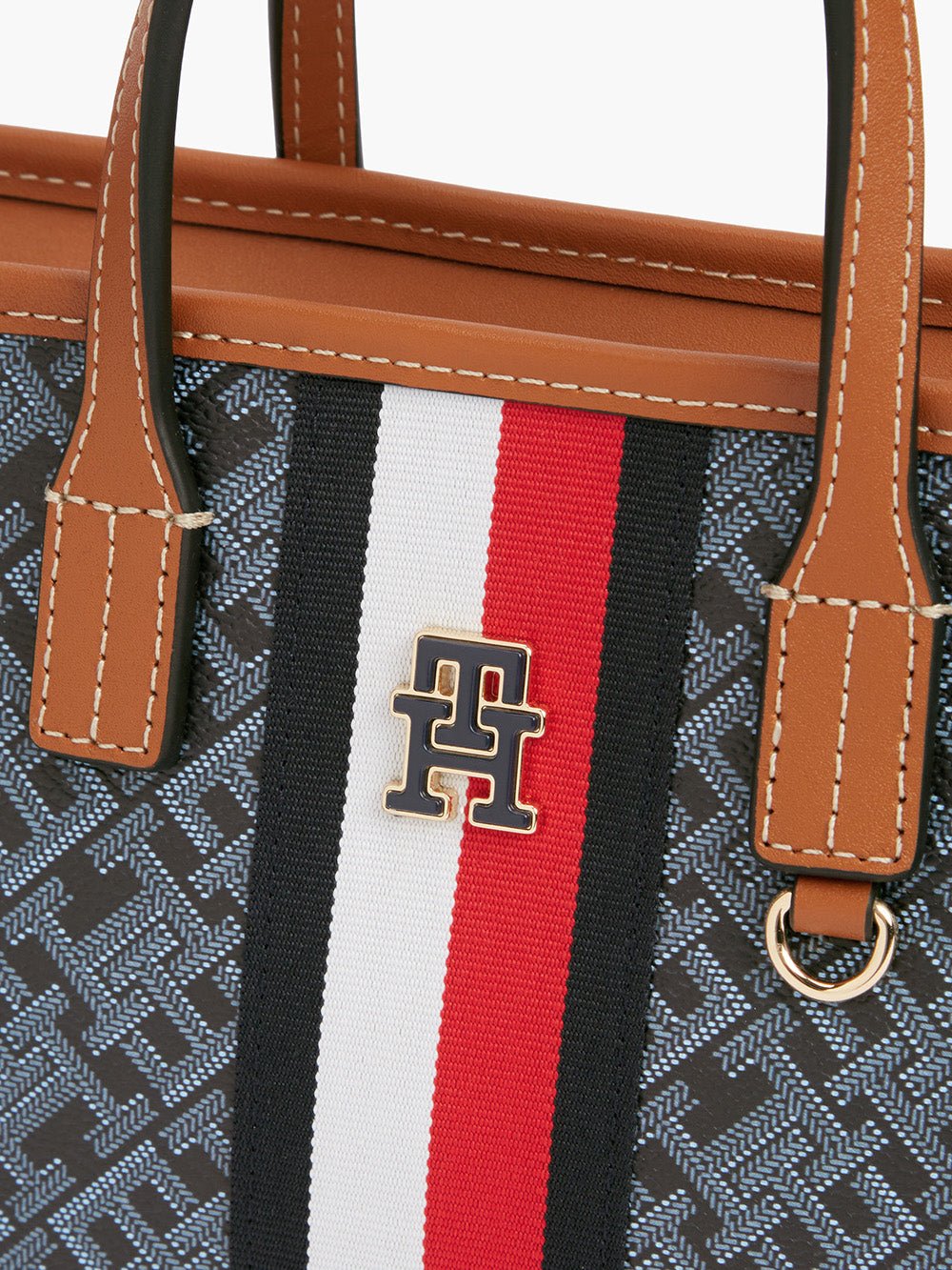 תיק טומי הילפיגר Monoplay Crossbody Tote נשים