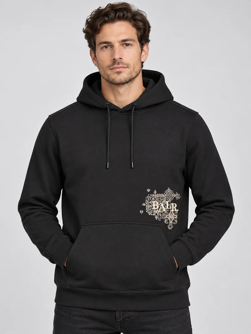 קפוצ'ון באלר Big Logo גברים - blr-8080355BAM-99-XS