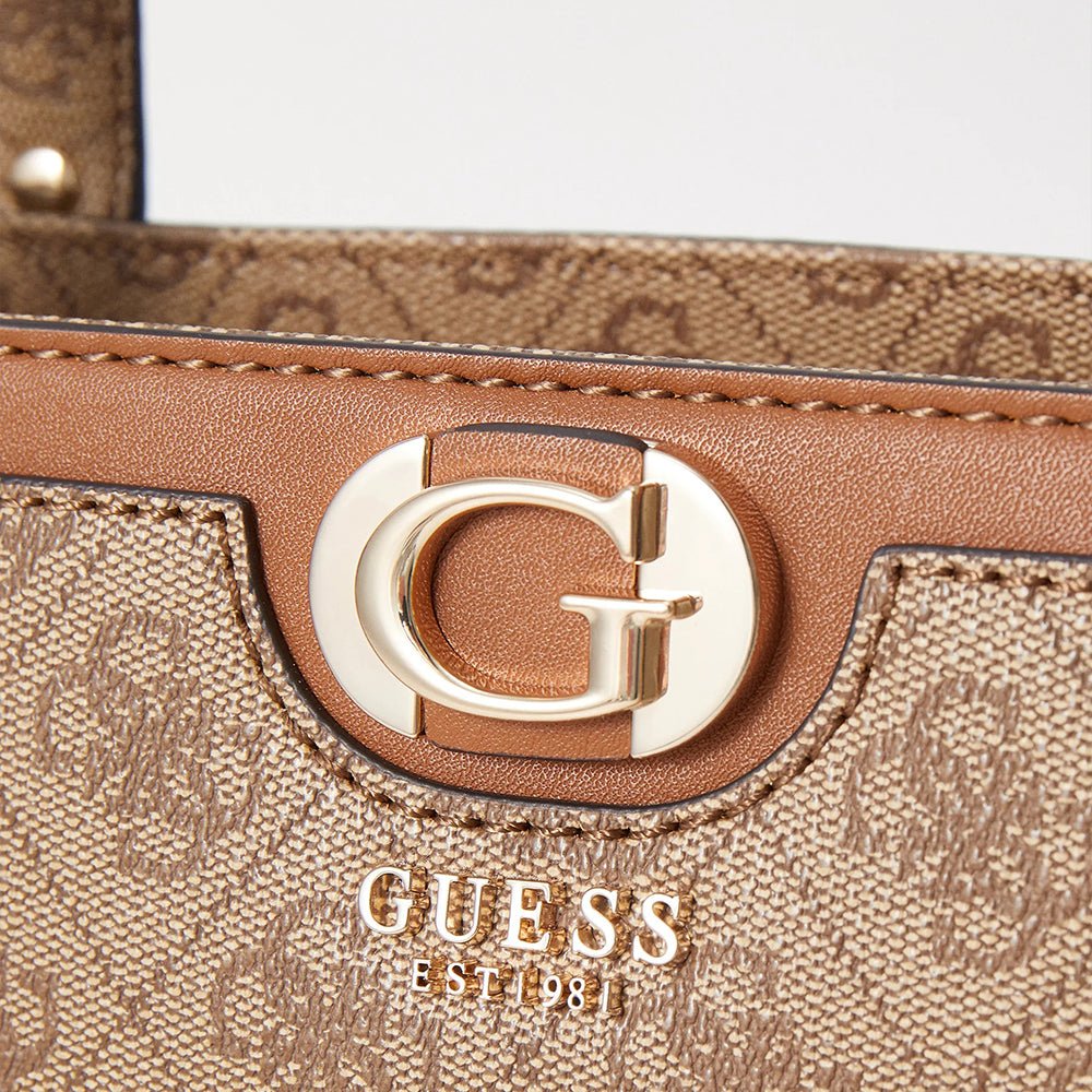 תיק Guess Orlina Logo Noel Tote נשים