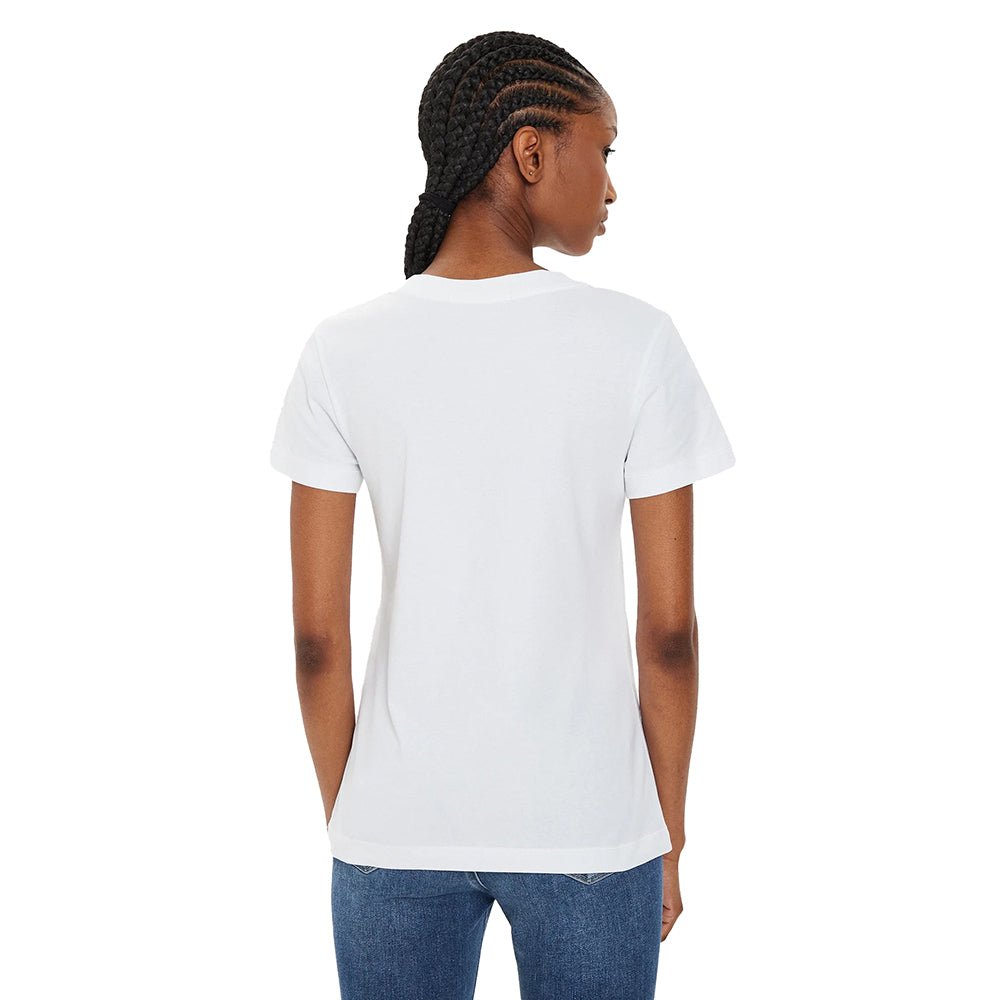 חולצת טישרט קלווין קליין קצרה Monologo Slim Tee נשים