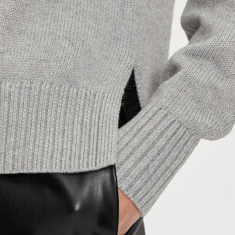 סווטשירט קלווין קליין Cotton Wool Monogram Jumper נשים