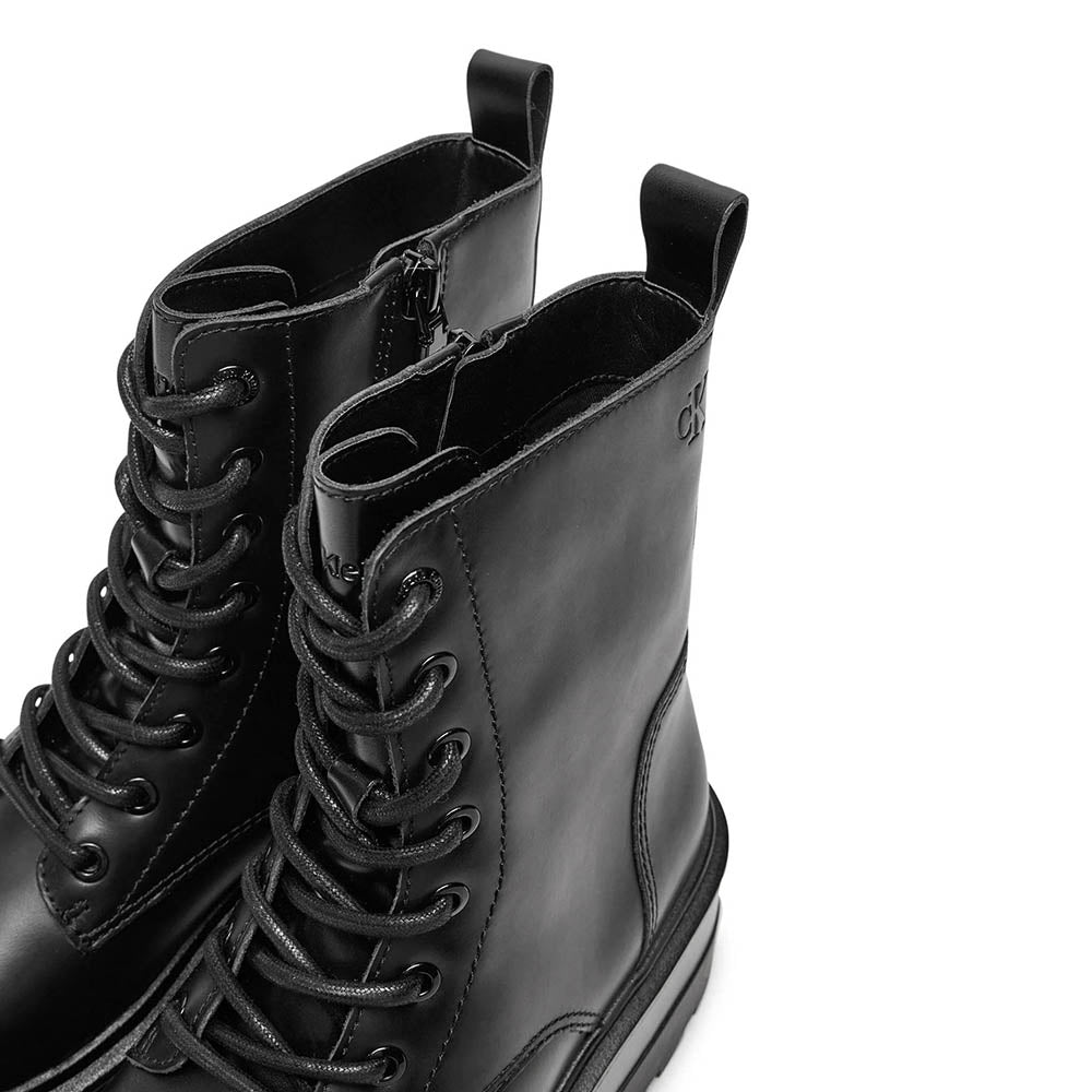 מגפי פלטפורמה קלווין קליין Flatform High Lace Up נשים