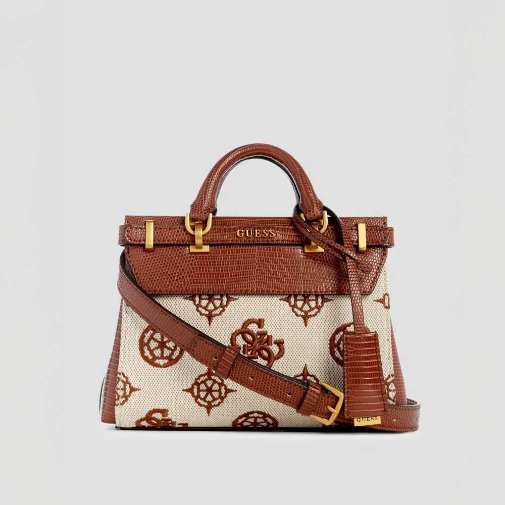 תיק Guess נשים Sestri Logo Mini Satchel