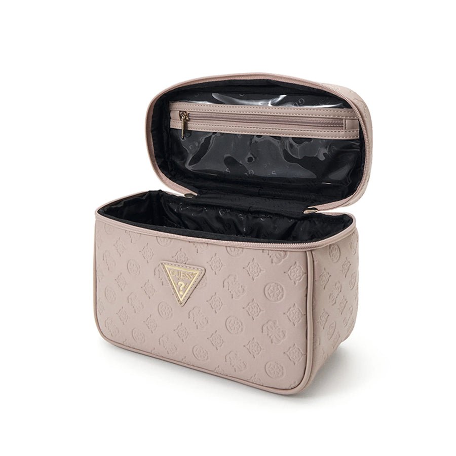 תיק נסיעות ואיפור Guess נשים Wilder Toiletry Train Case