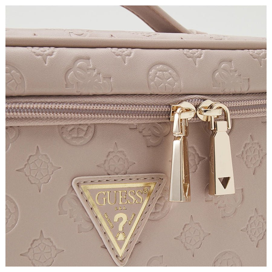 תיק נסיעות ואיפור Guess נשים Wilder Toiletry Train Case