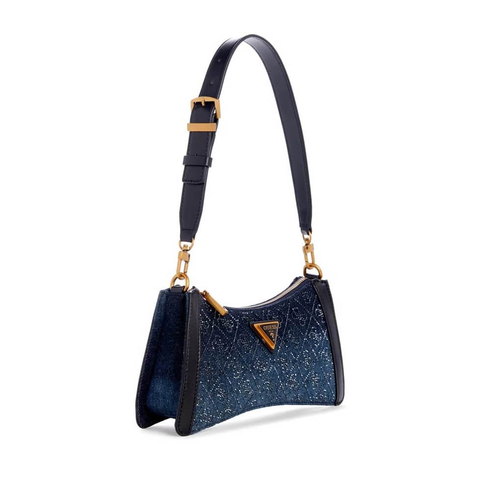 תיק ערב Guess נשים Dili Top Zip Shoulder Bag