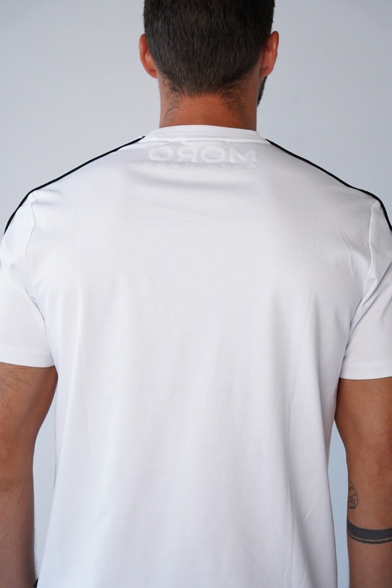 חולצת טישרט אלדו מורו קצרה Logo Strip גברים