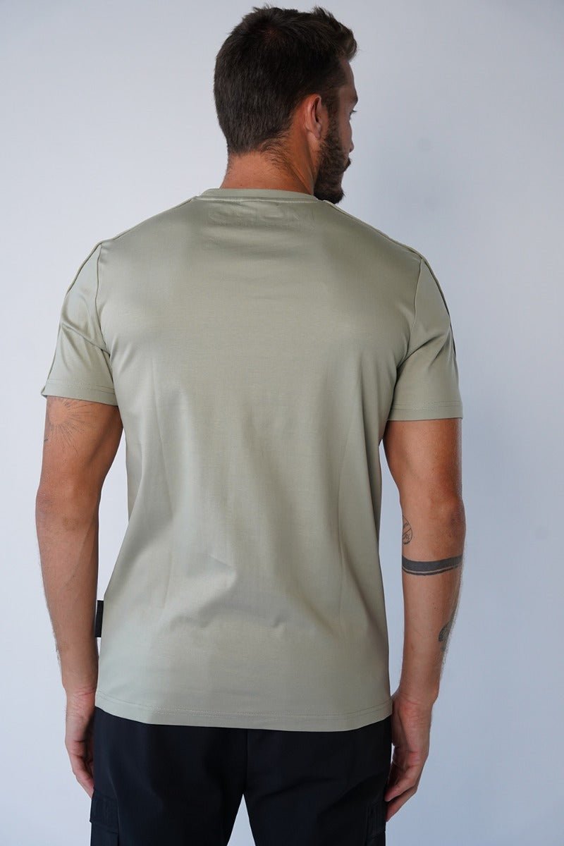 חולצת טישרט אלדו מורו קצרה Logo Strip גברים